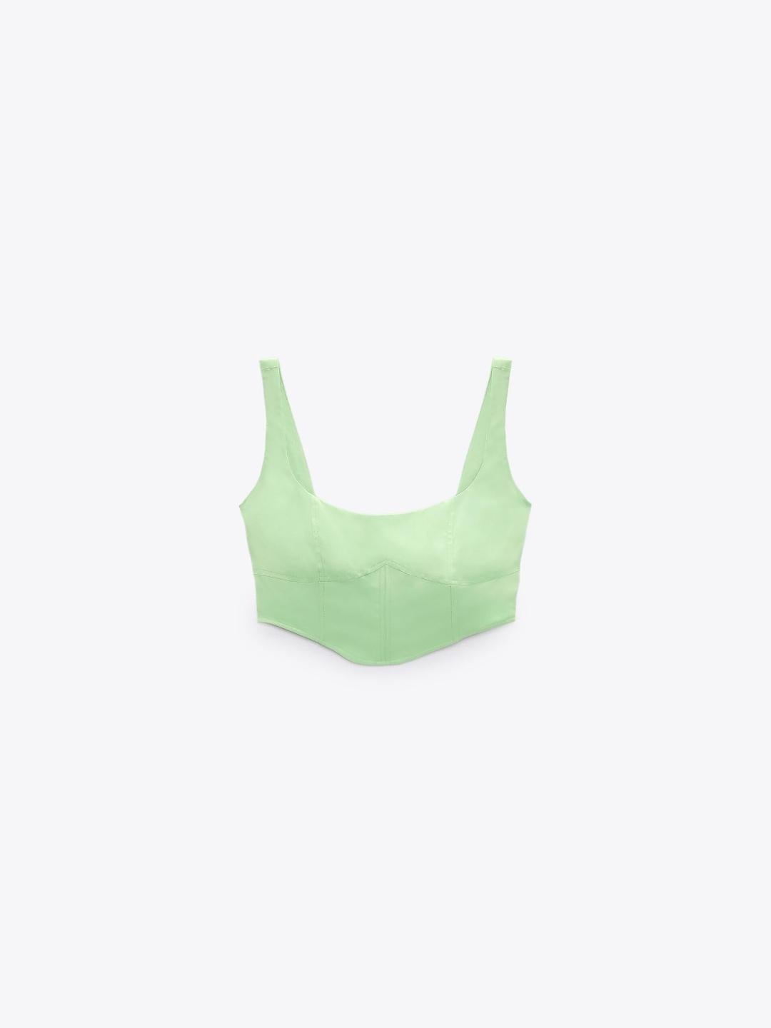 

ZARA Women Green Shirts