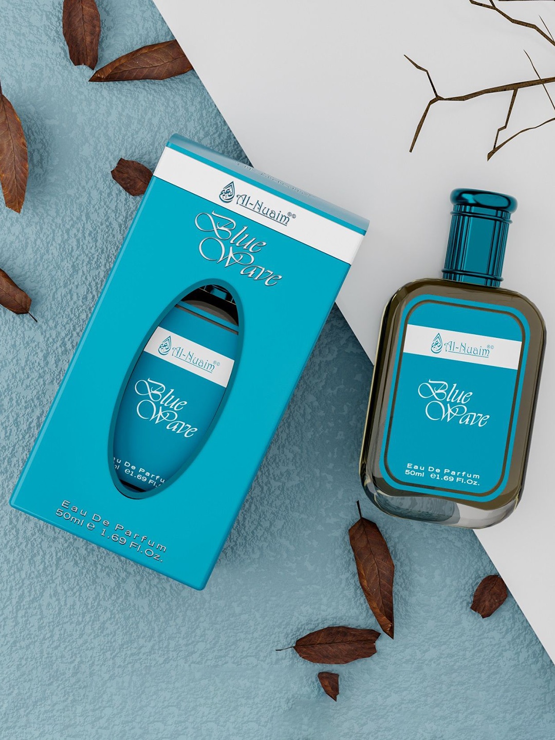 

Al-Nuaim Men Set Of 2 Blue Wave Long Lasting Eau De Parfum - 50ml Each