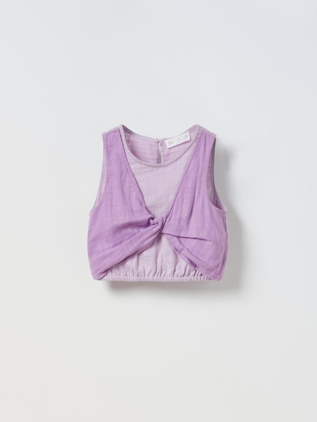 

ZARA Girls Mauve Shirts