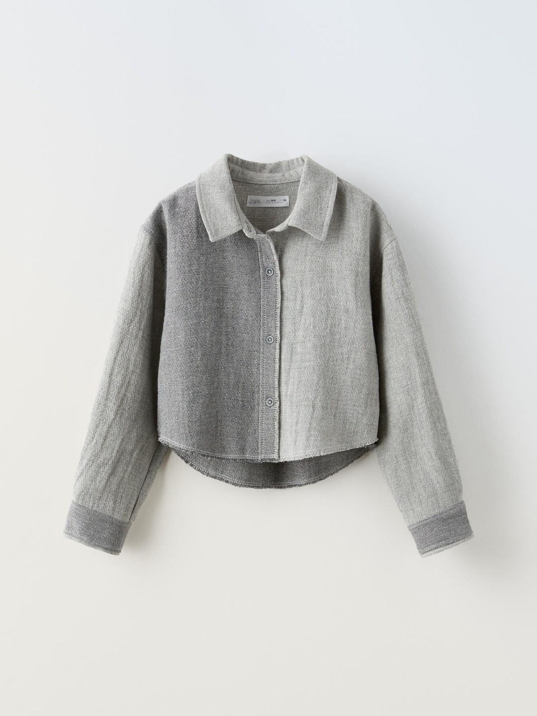 

ZARA Girls Grey Shirts