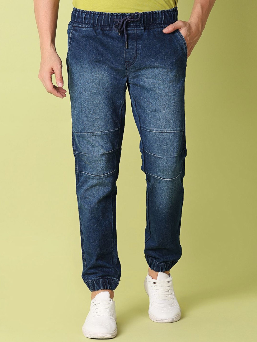 

V-Mart Men Heavy Fade Jeans, Blue