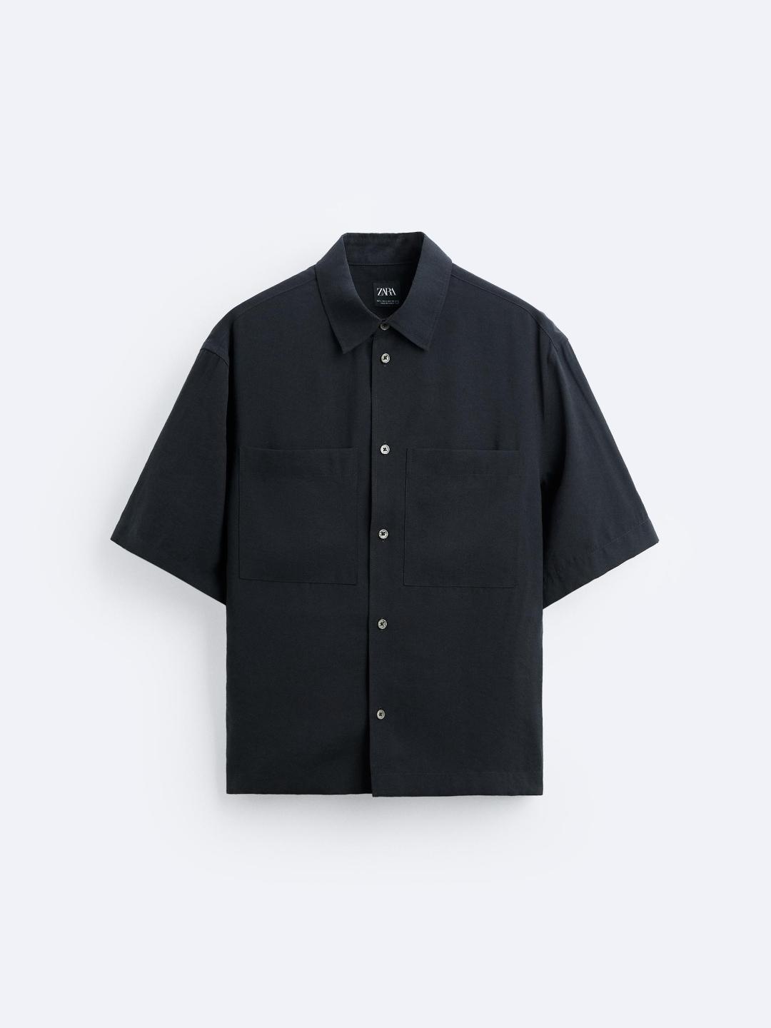 

ZARA Men Black Shirts