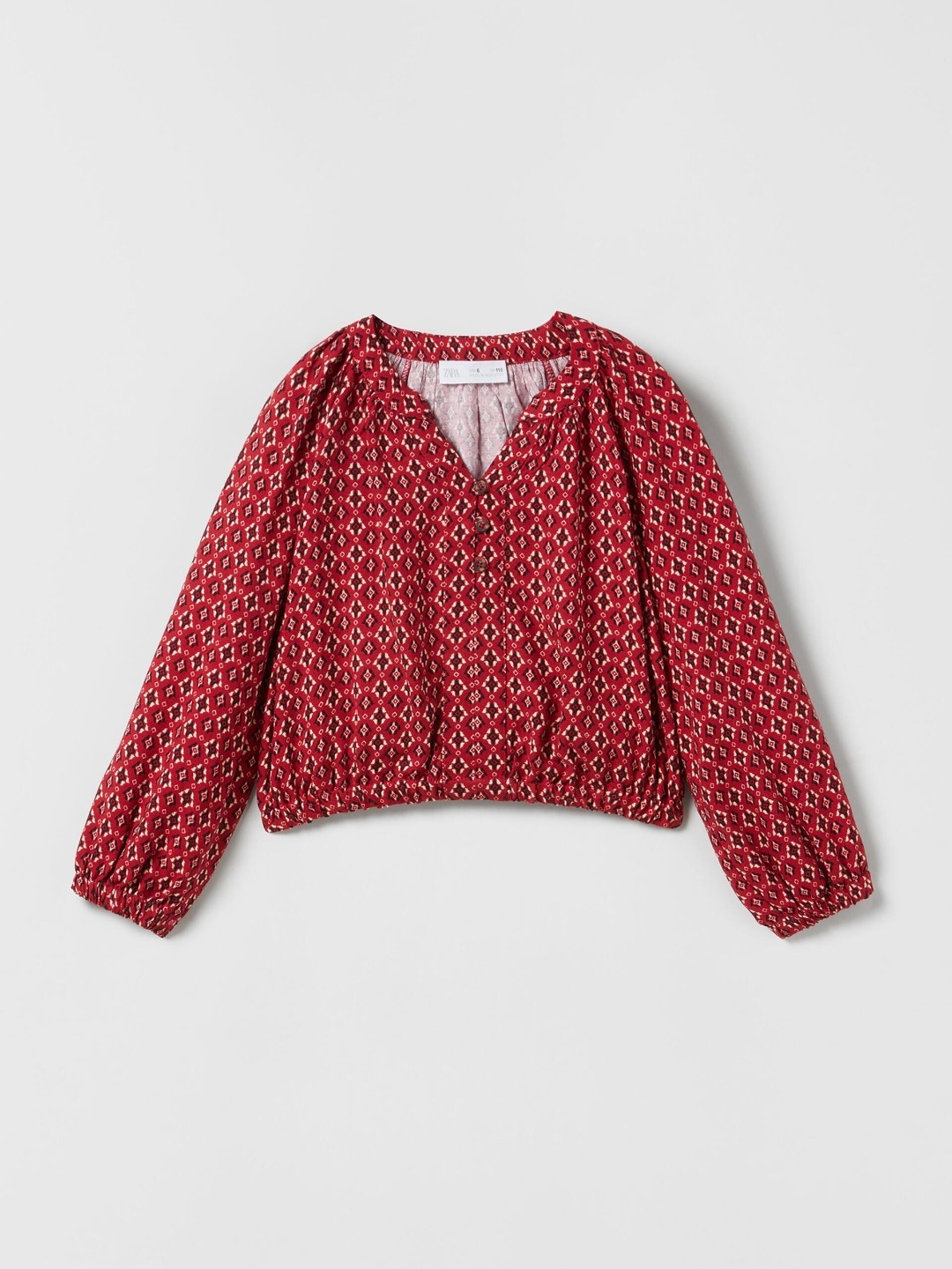 

ZARA Girls Red Shirts
