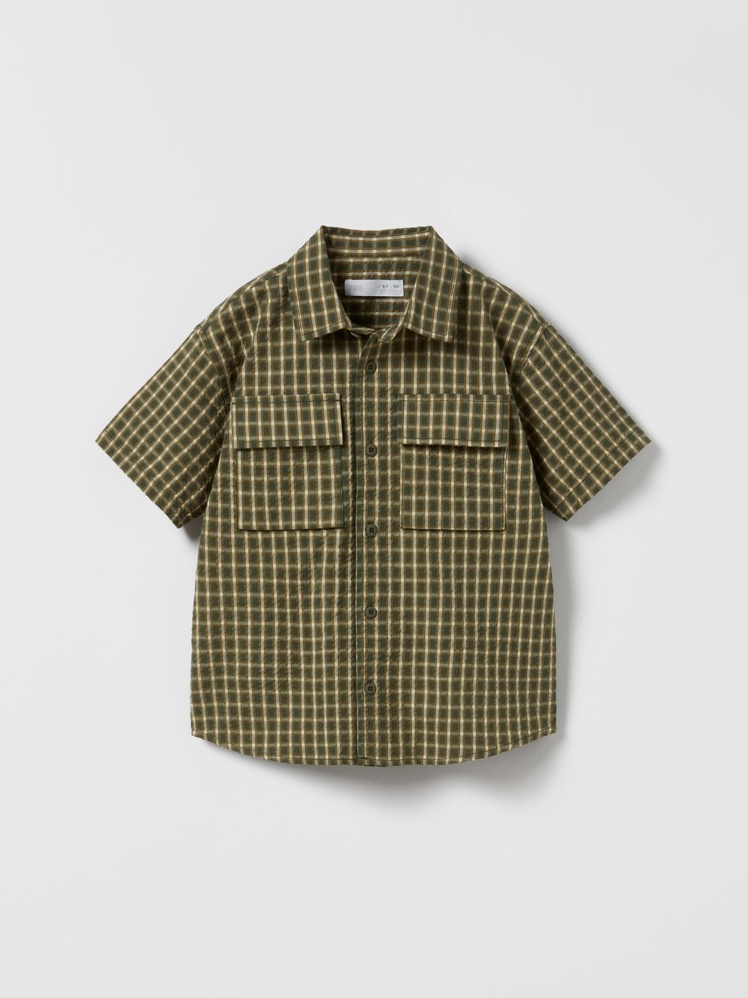 

ZARA Boys Green Shirts