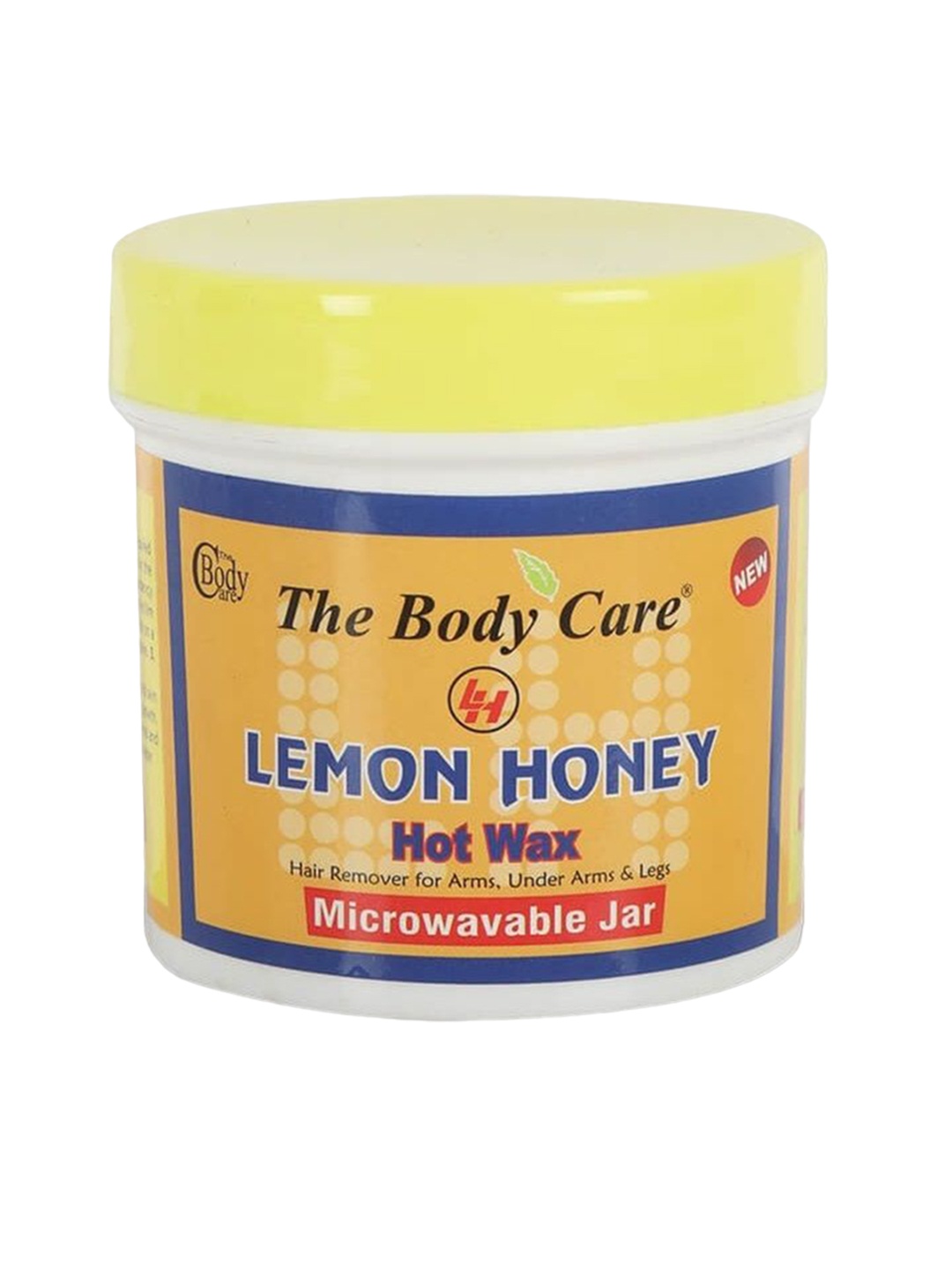 

The Body Care Lemon Honey Hot Wax With Stripes Heater & Spatula - 200g, Yellow