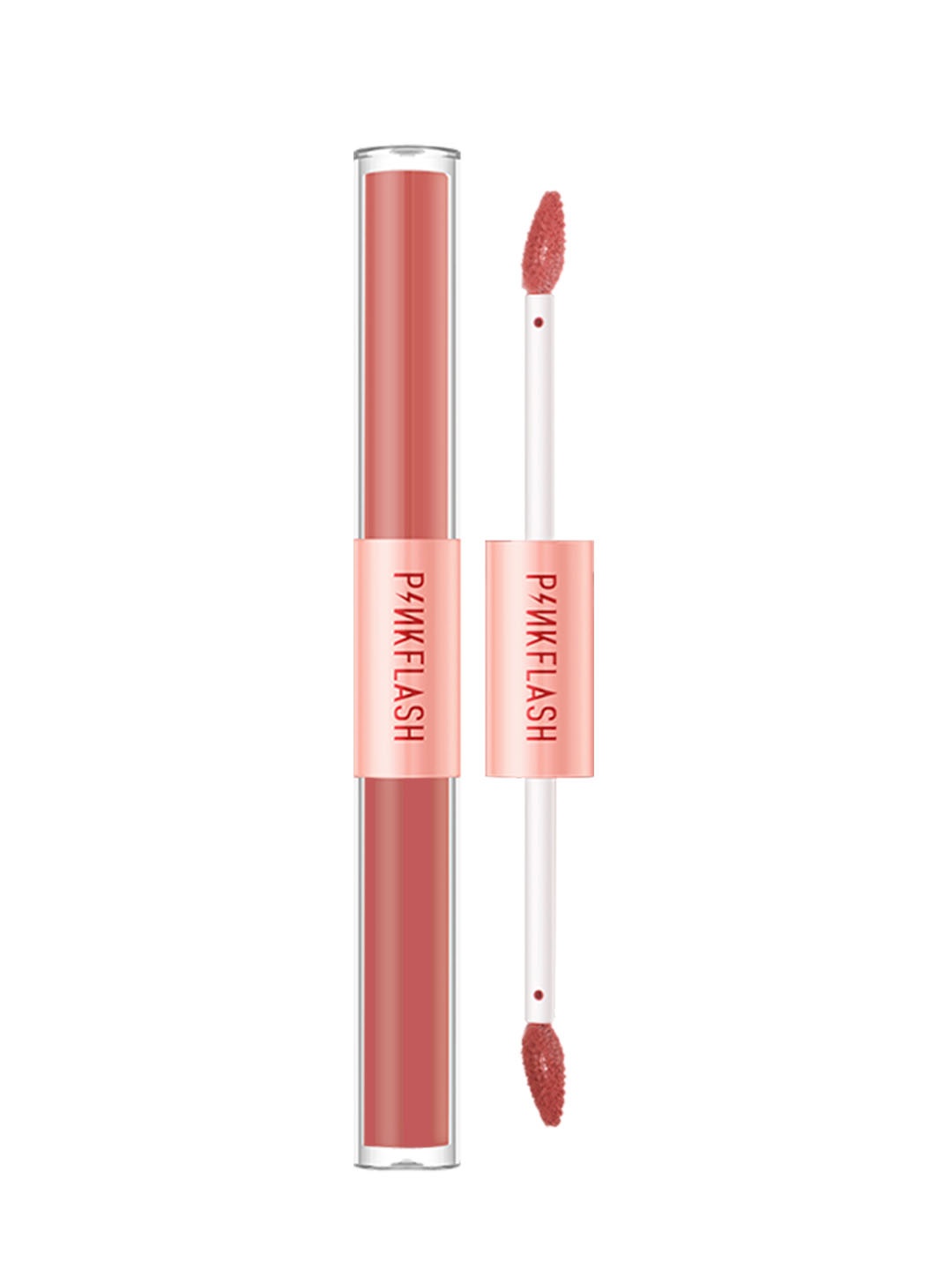 

PINKFLASH Non-Sticky Water Resistant Duo Lip Gloss 2.6 g - Shade M03, Red