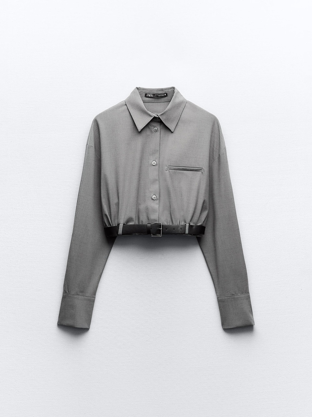 

ZARA Women Grey Shirts