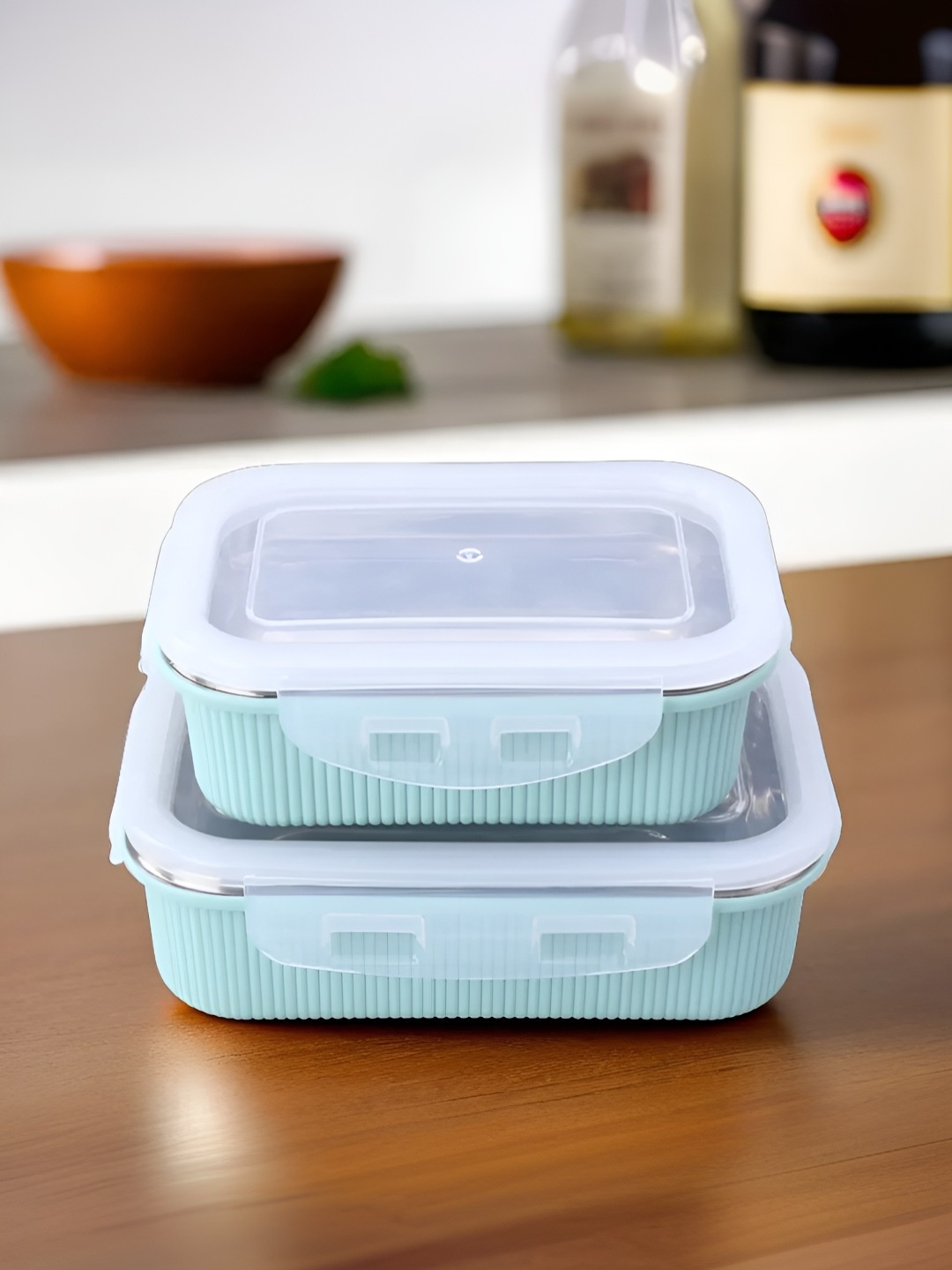 

UMAI Blue 2024 Stainless Steel Dishwasher Safe Canister Container