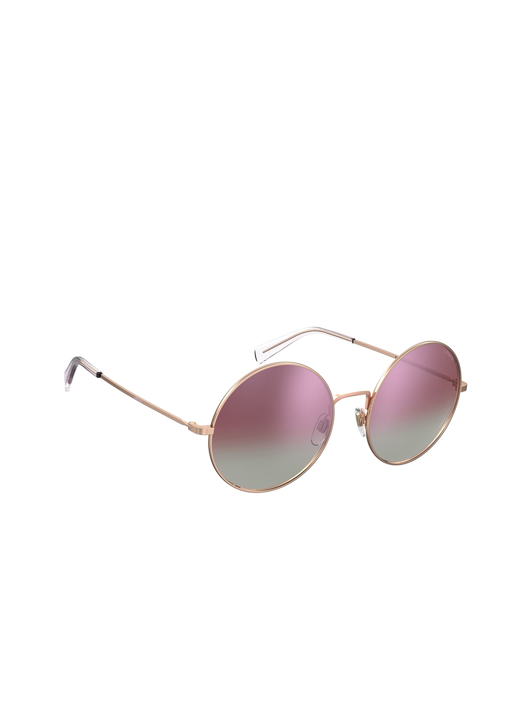 

Levis Women Oval UV Protected Lens Sunglasses 203448DDB55VQ-GOLD COPPER, Pink