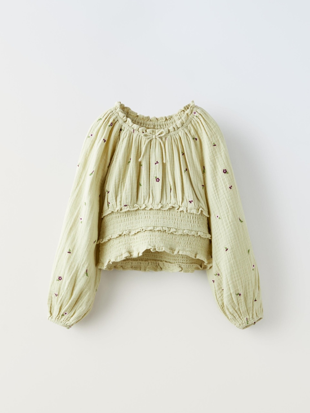 

ZARA Girls Green Shirts