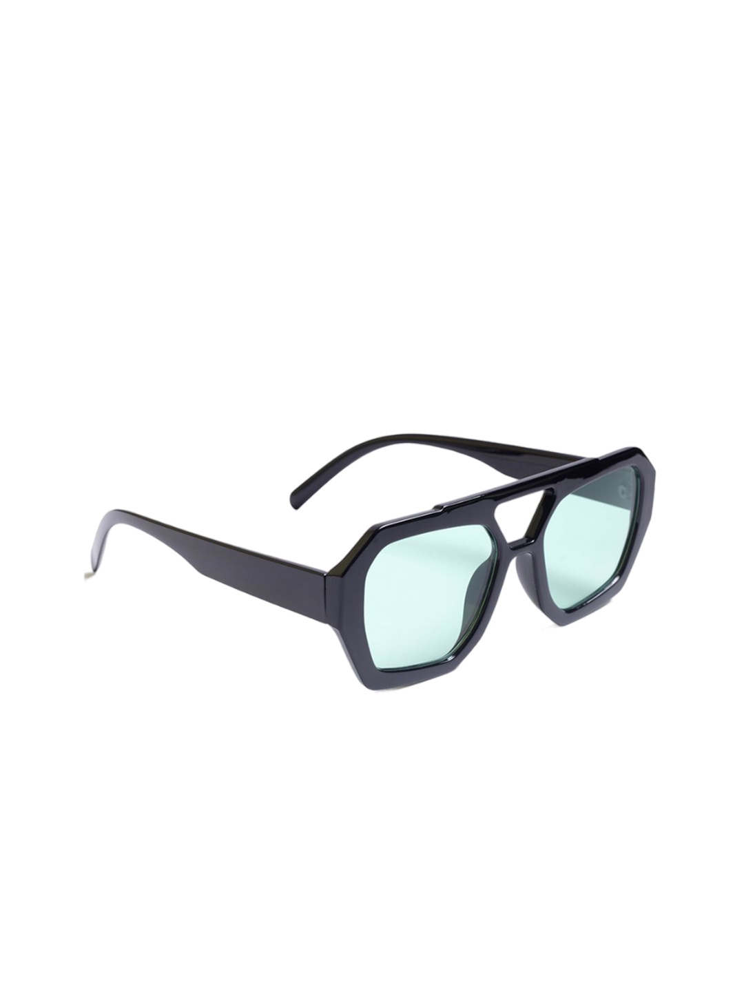 

DIMEH Unisex Square Sunglasses with UV Protected Lens SG-207, Green
