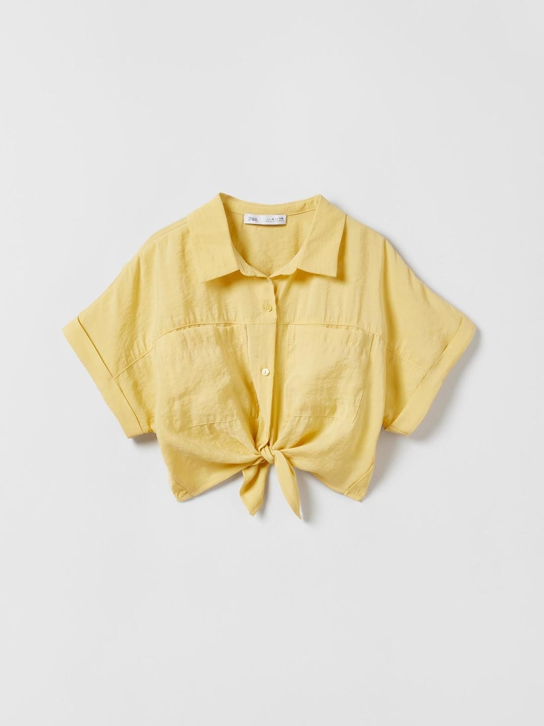 

ZARA Girls Yellow Shirts