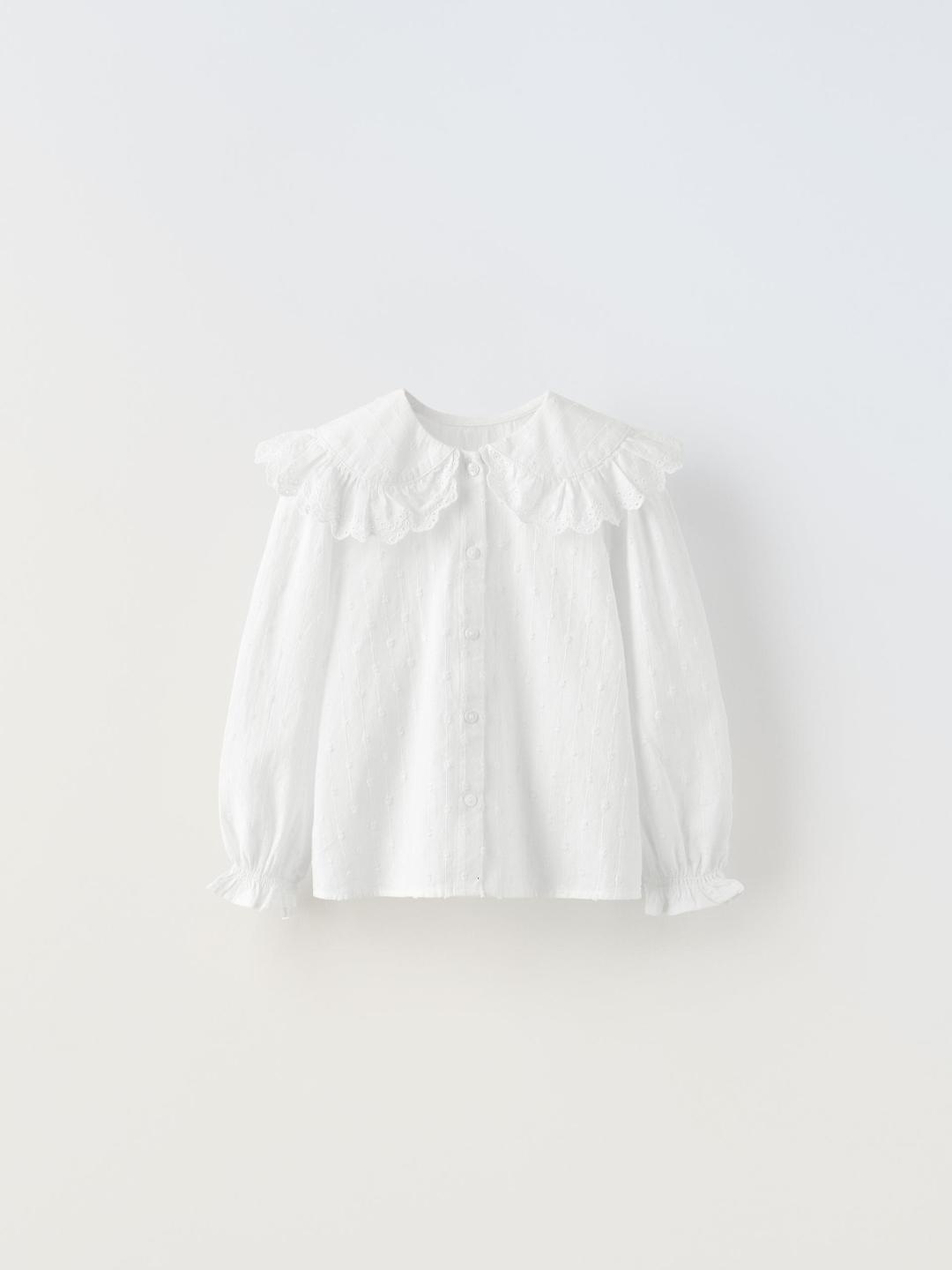 

ZARA Unisex White Shirts