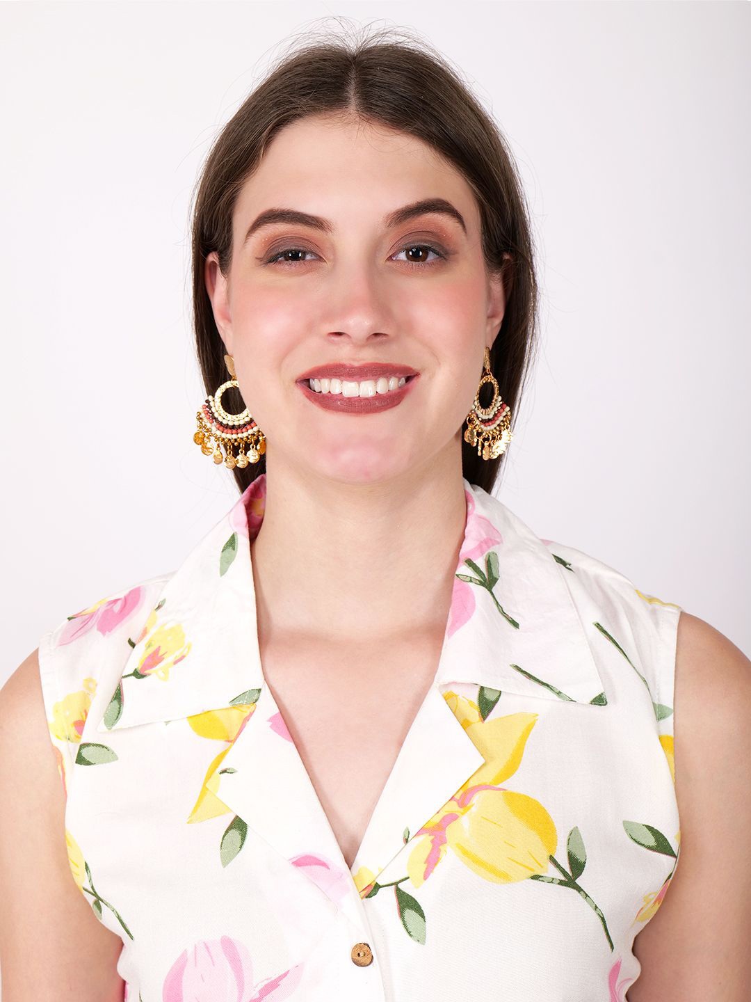 

Anouk Contemporary Hoop Earrings, Gold