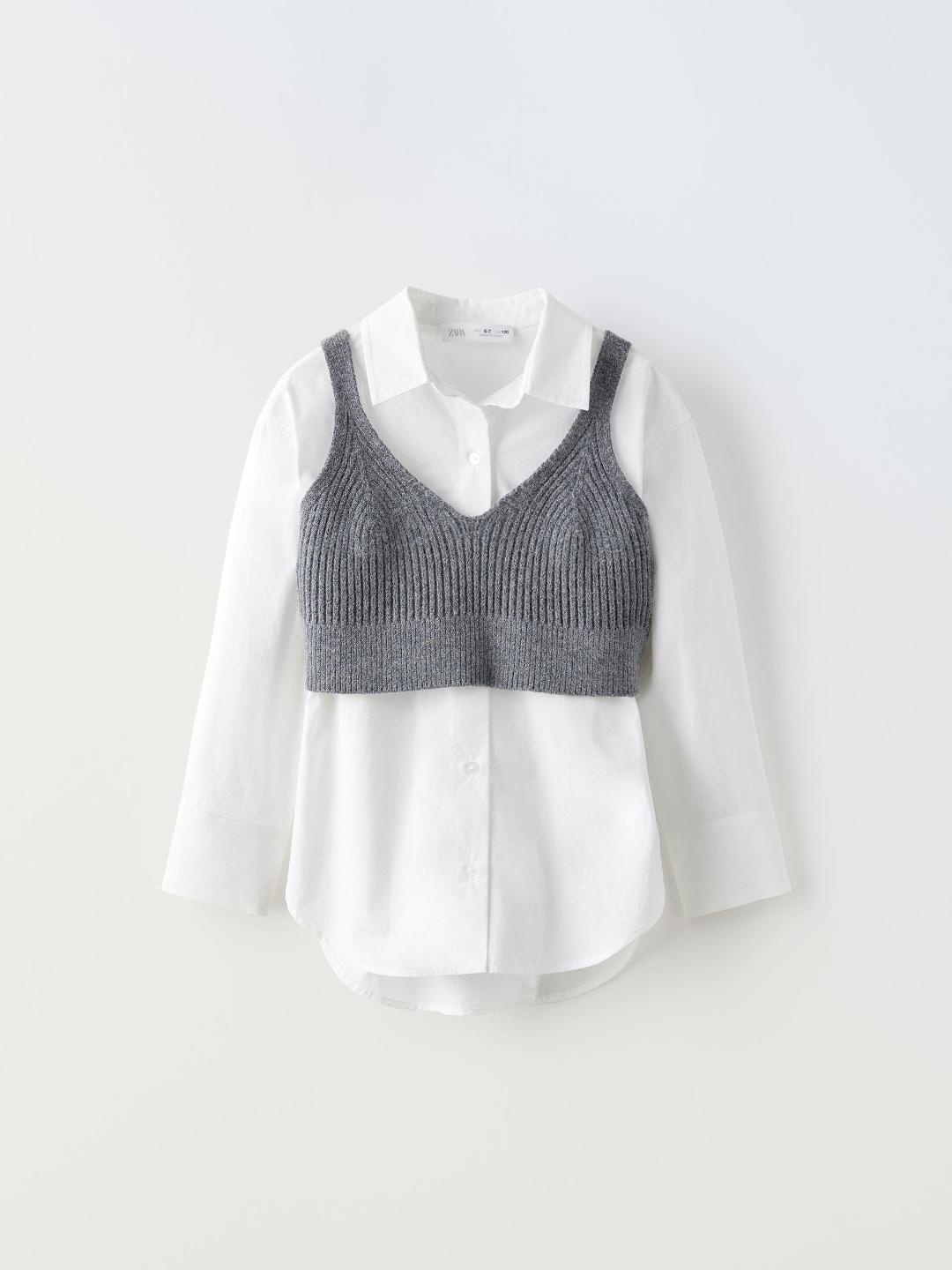 

ZARA Girls White Shirts