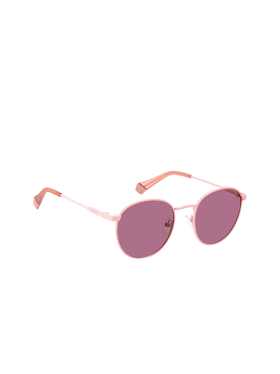 

Polaroid Kids Round Sunglasses with UV Protected Lens, Pink