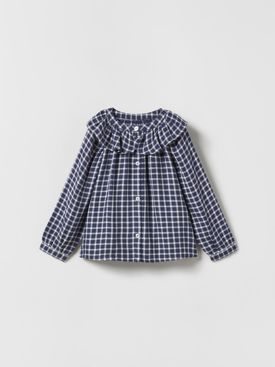 

ZARA Unisex Blue Shirts