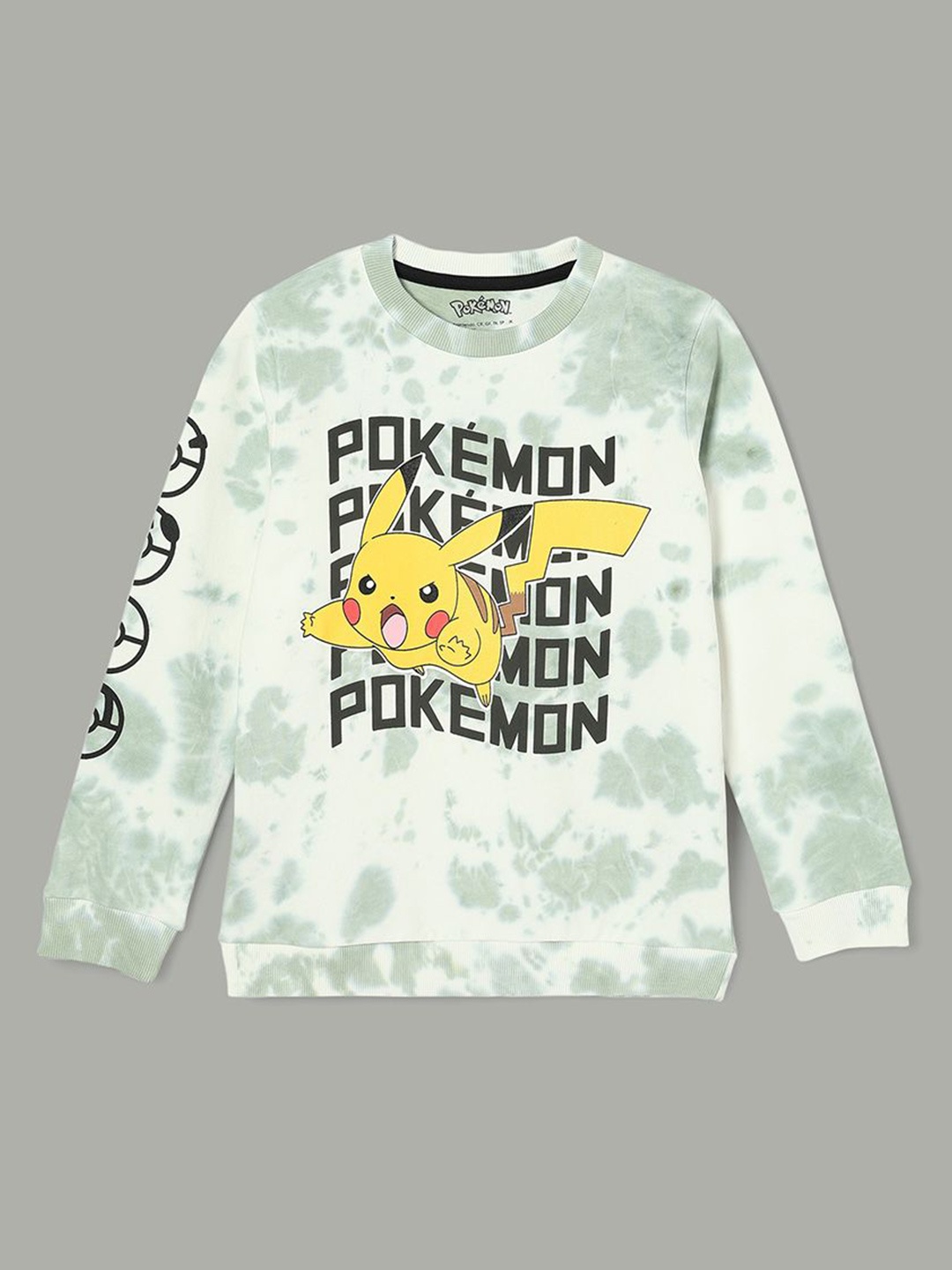 

Fame Forever by Lifestyle Boys Printed Sweatshirt, Off white