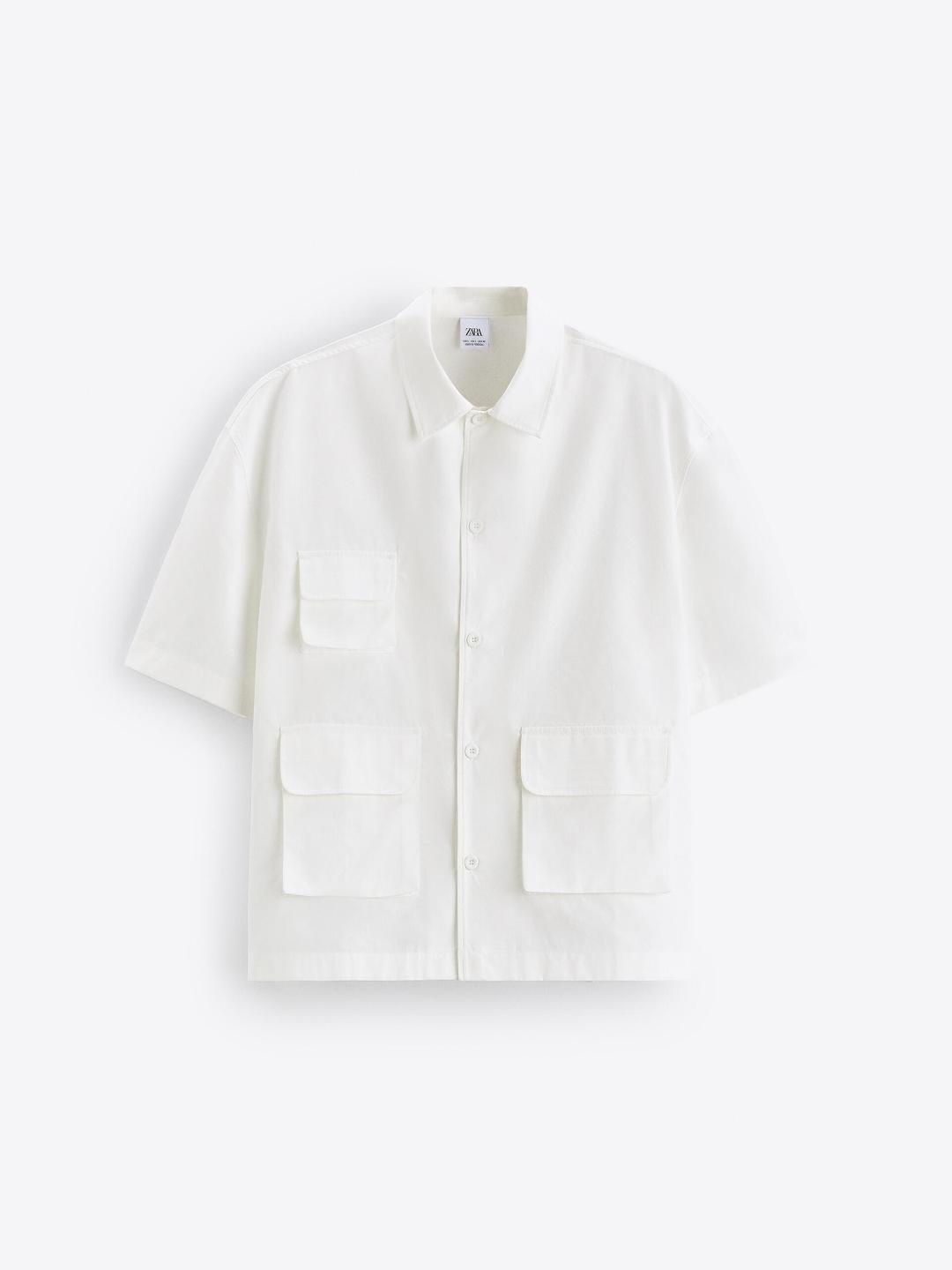 

ZARAMen White Shirts