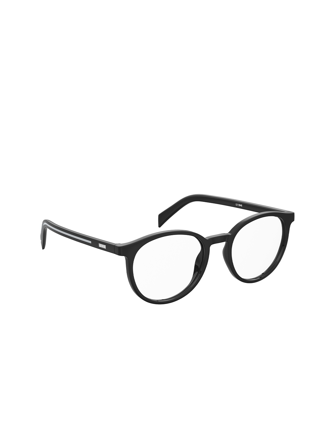 

Levis Unisex Full Rim Round Frames, Black