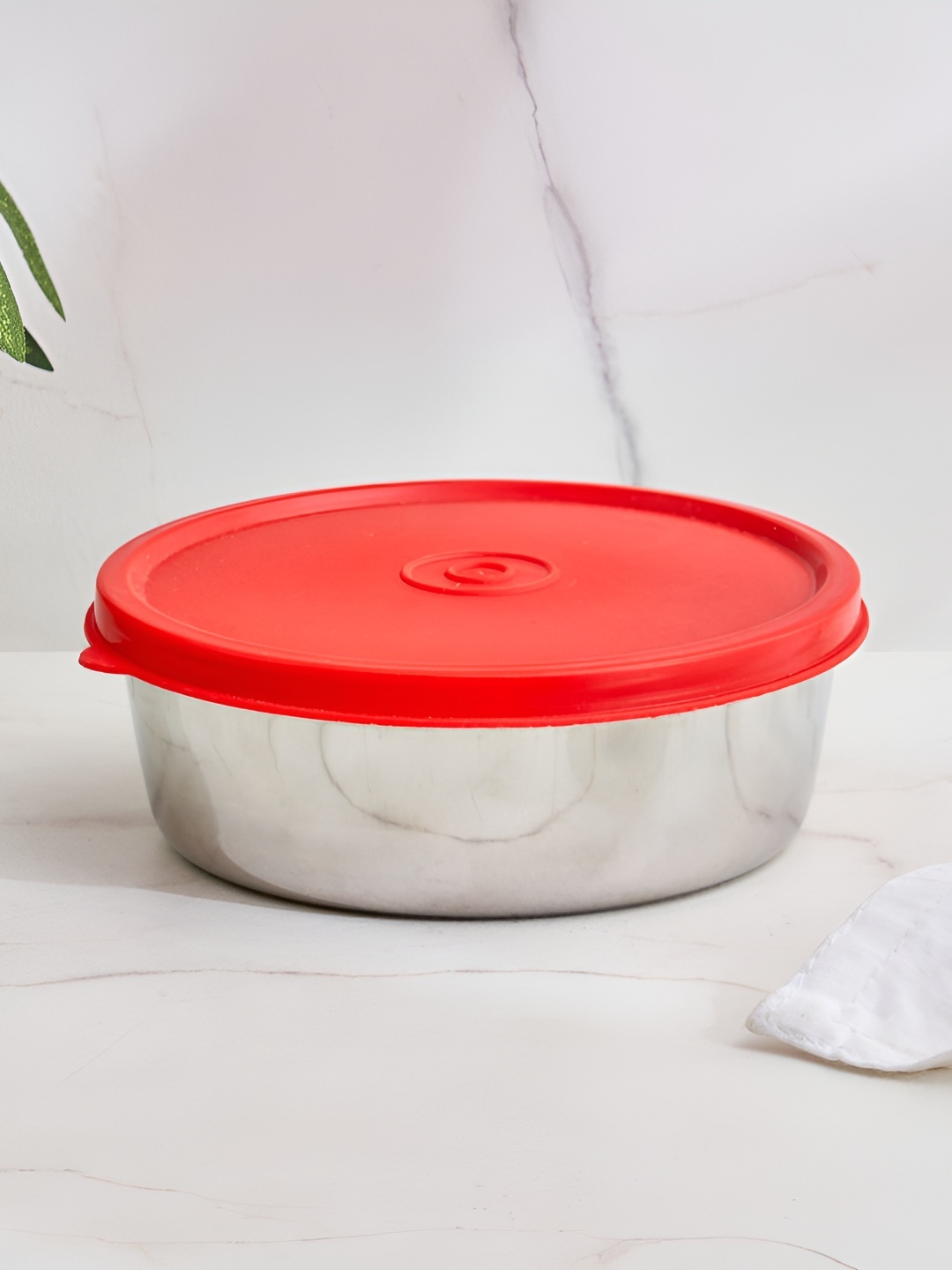 

Home Centre Silver-Toned 2024 Stainless Steel Canister Container