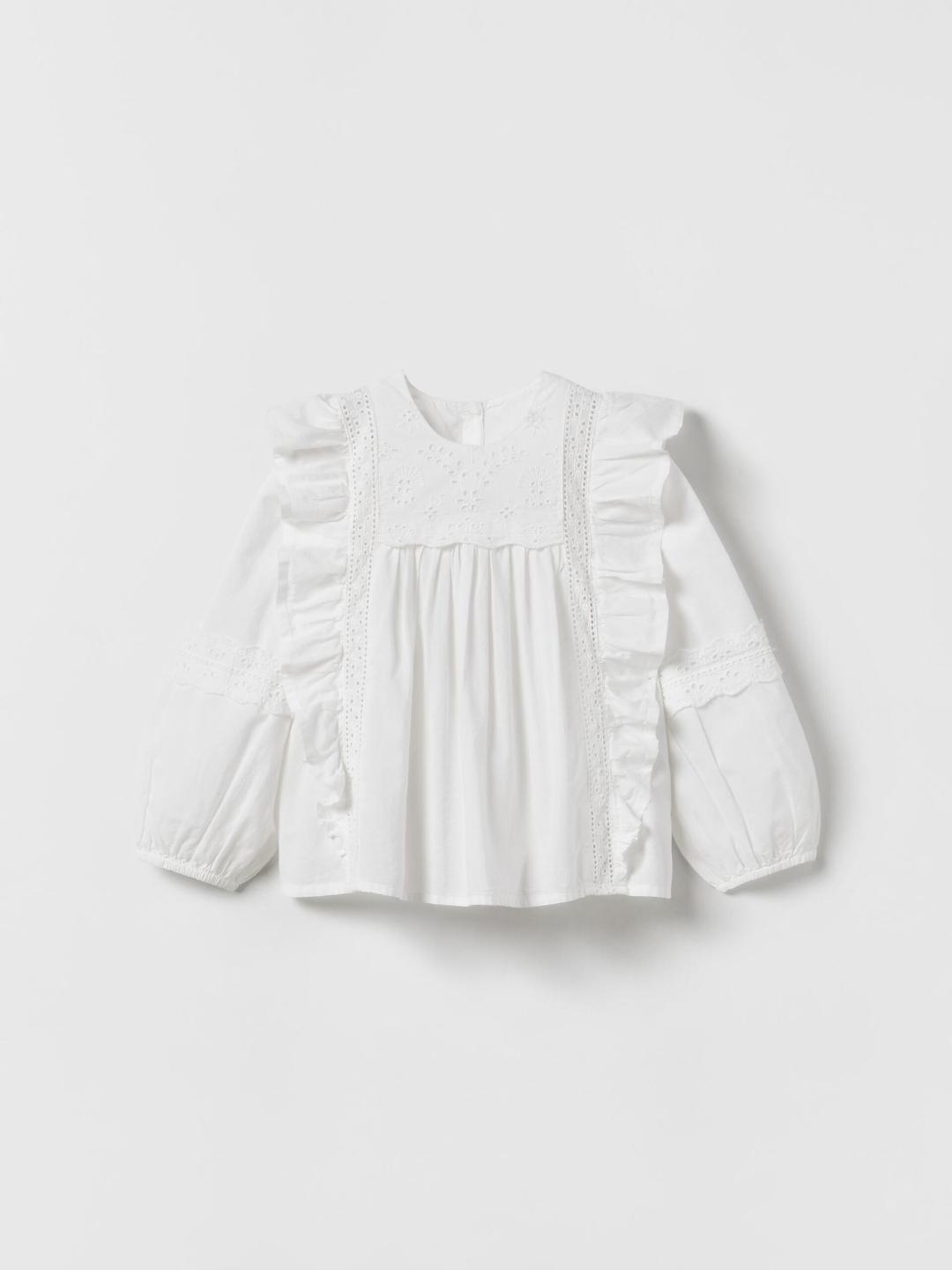 

ZARA Unisex White Shirts