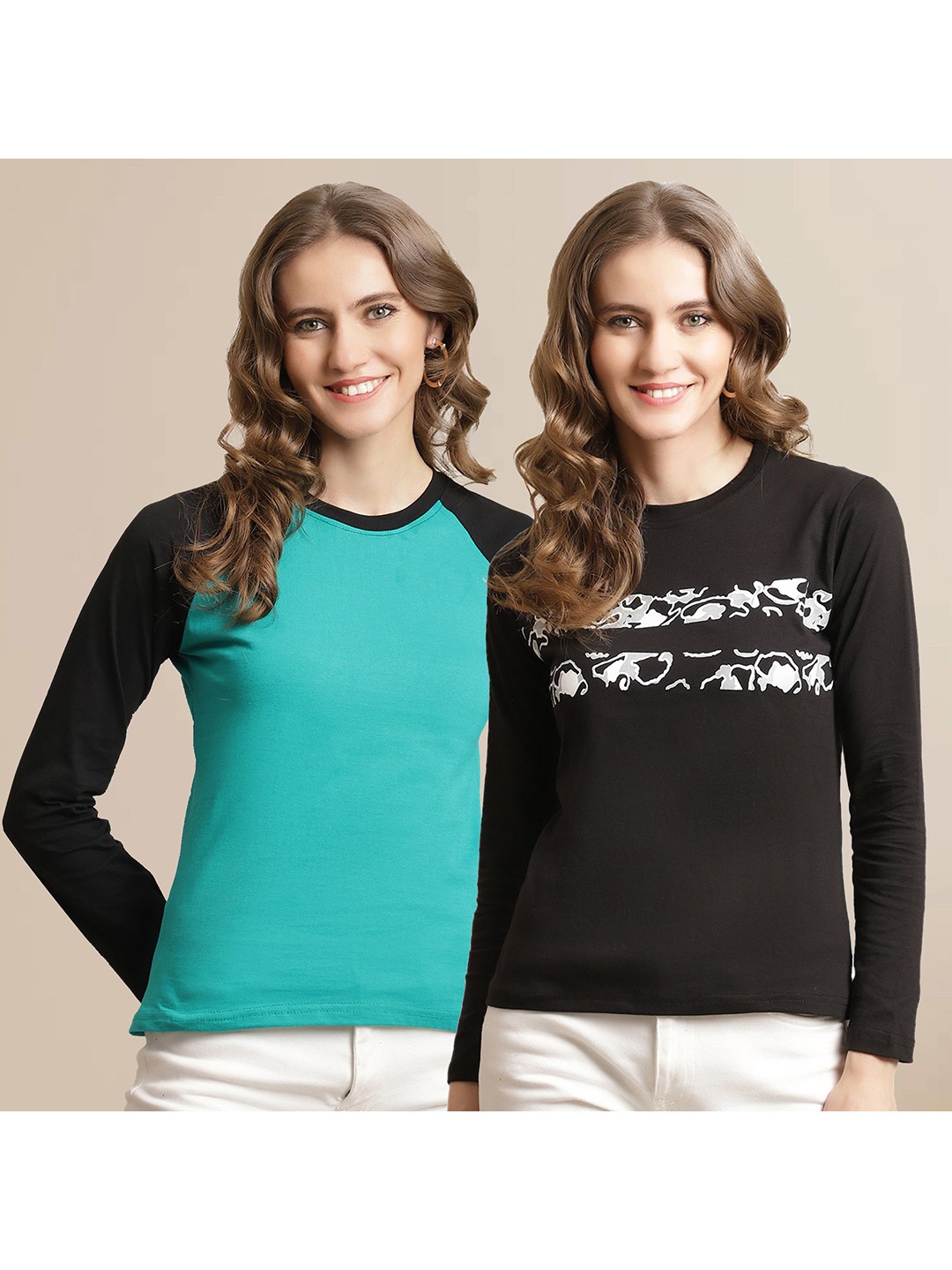 

Metronaut Women 2 Applique T-shirt, Multi