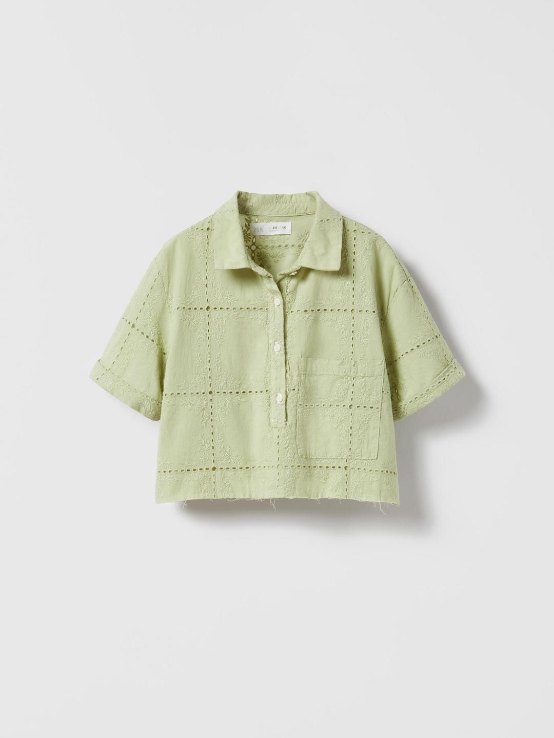 

ZARA Girls Khaki Shirts