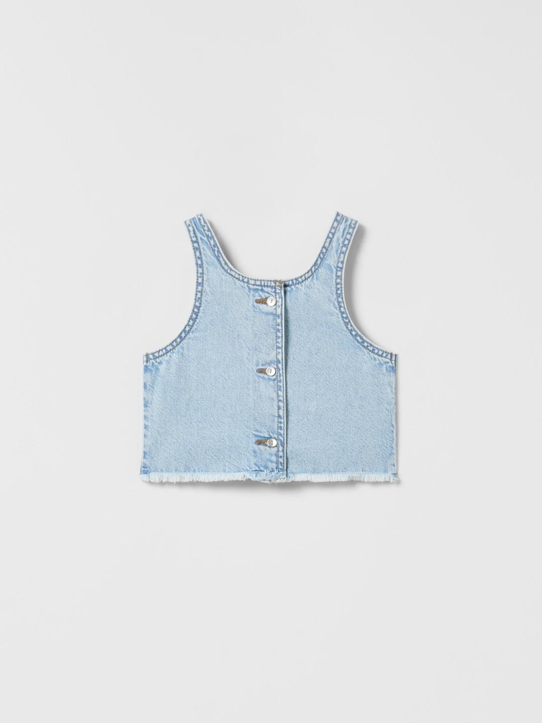 

ZARA Girls Blue Shirts
