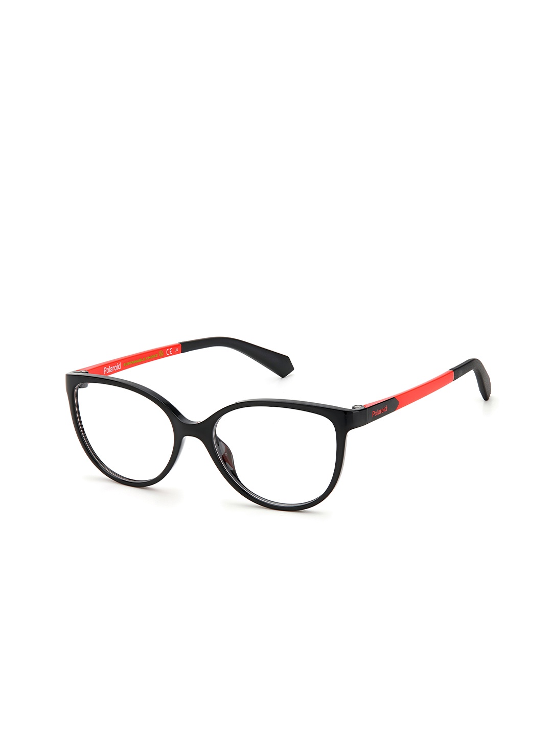 

Polaroid Kids Full Rim Round Frames, Transparent