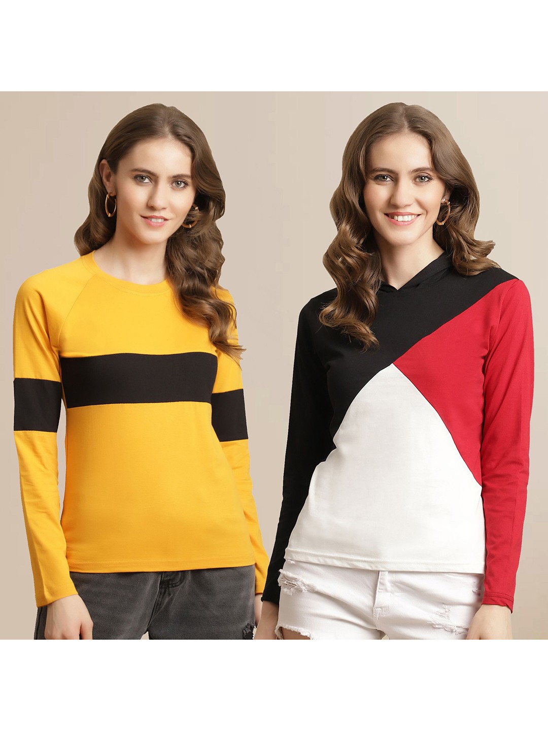 

Metronaut Women 2 Applique T-shirt, Multi