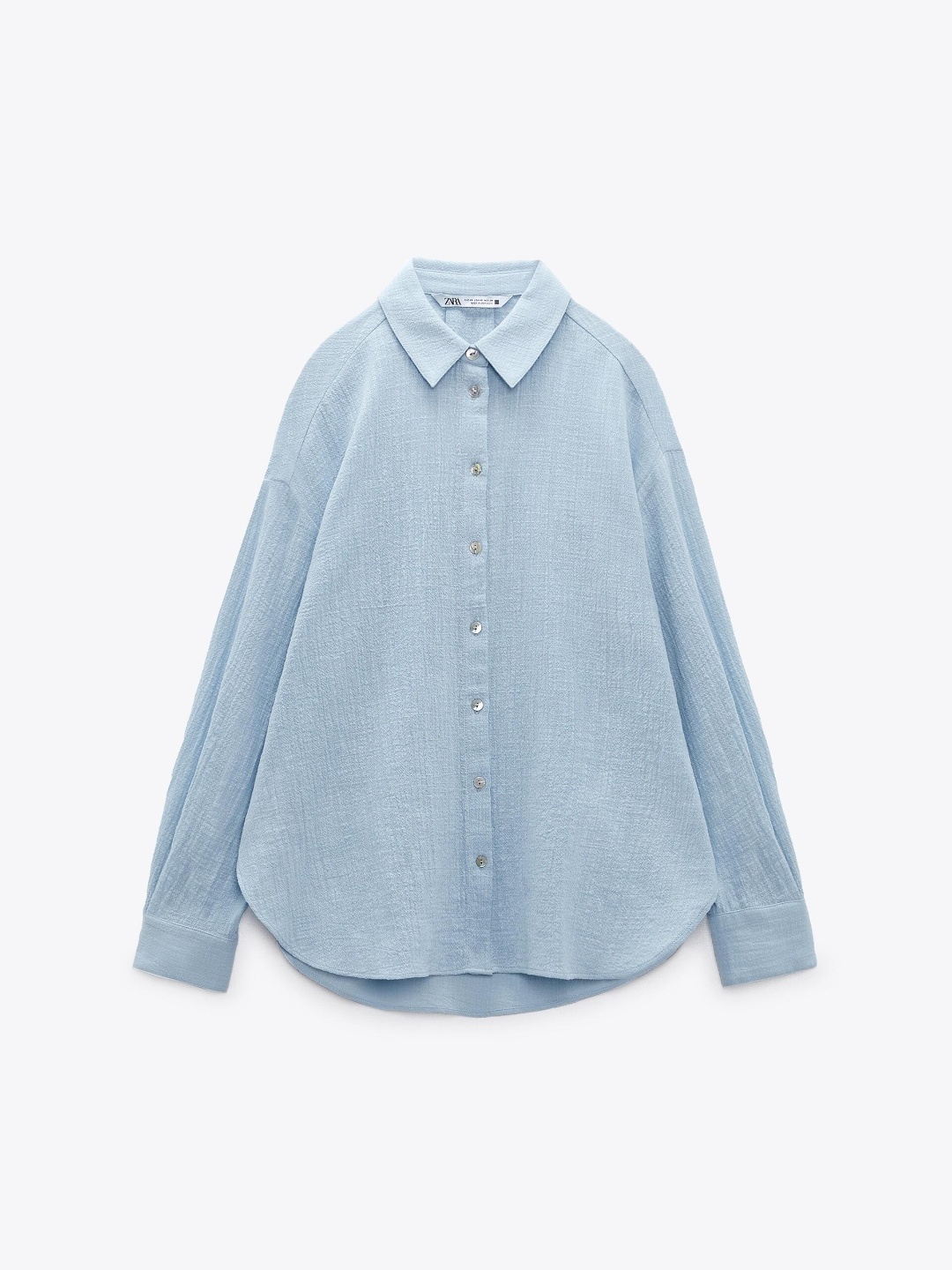 

ZARA Women Blue Shirts