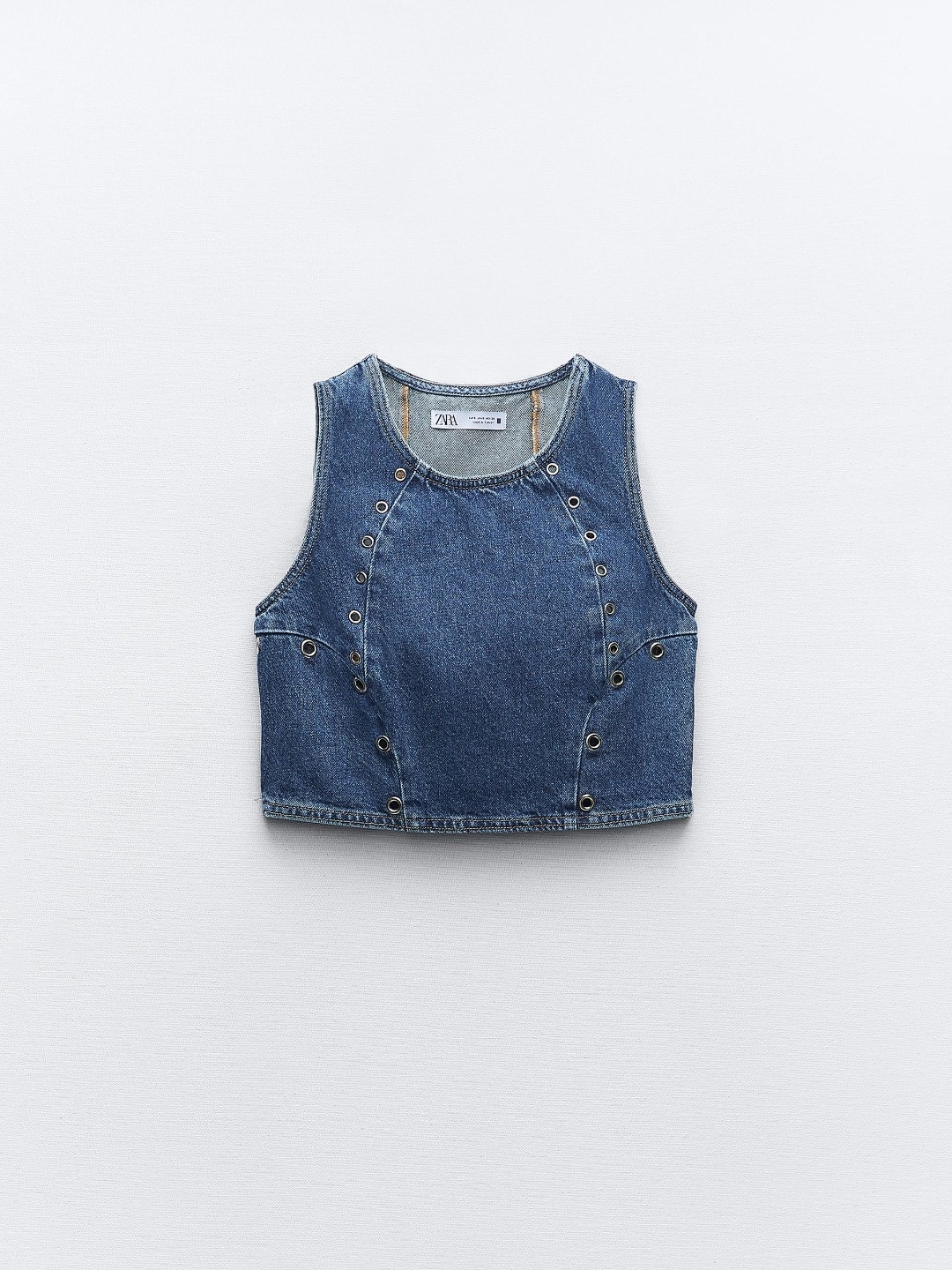 

ZARA Women Blue Shirts