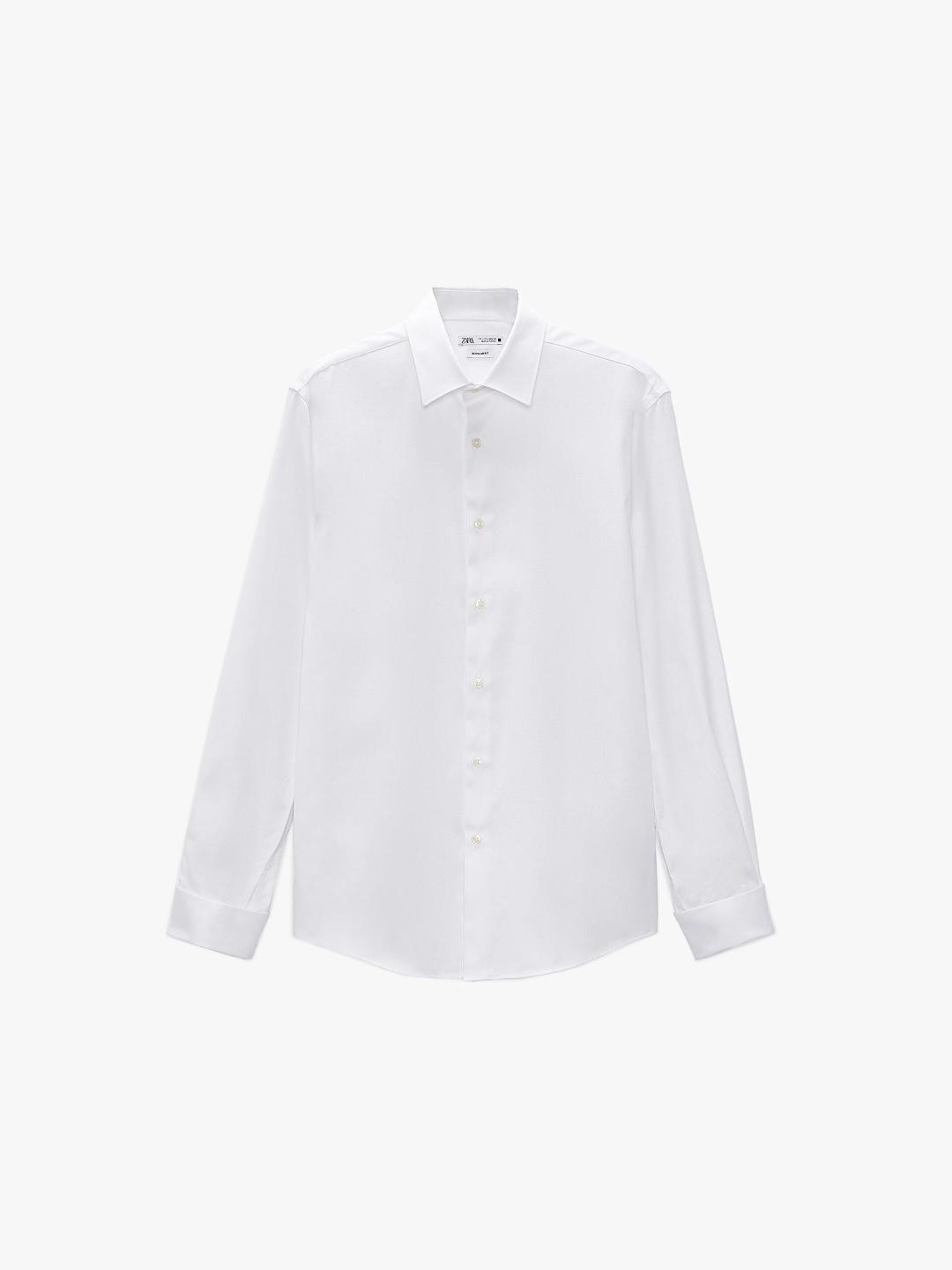 

ZARA Men White Shirts