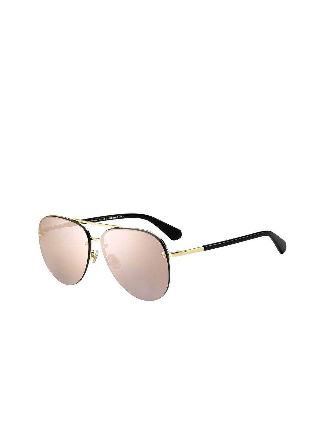 

Kate Spade Women Core Aviator Sunglasses UV Protected Lens 201136807620J, Black