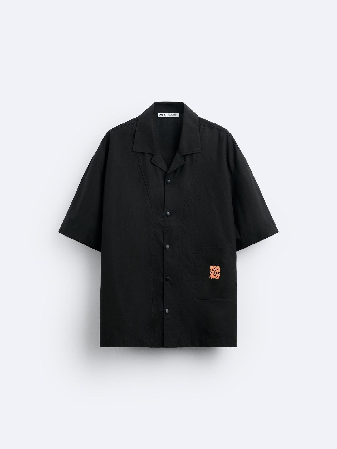 

ZARA Men Black Shirts