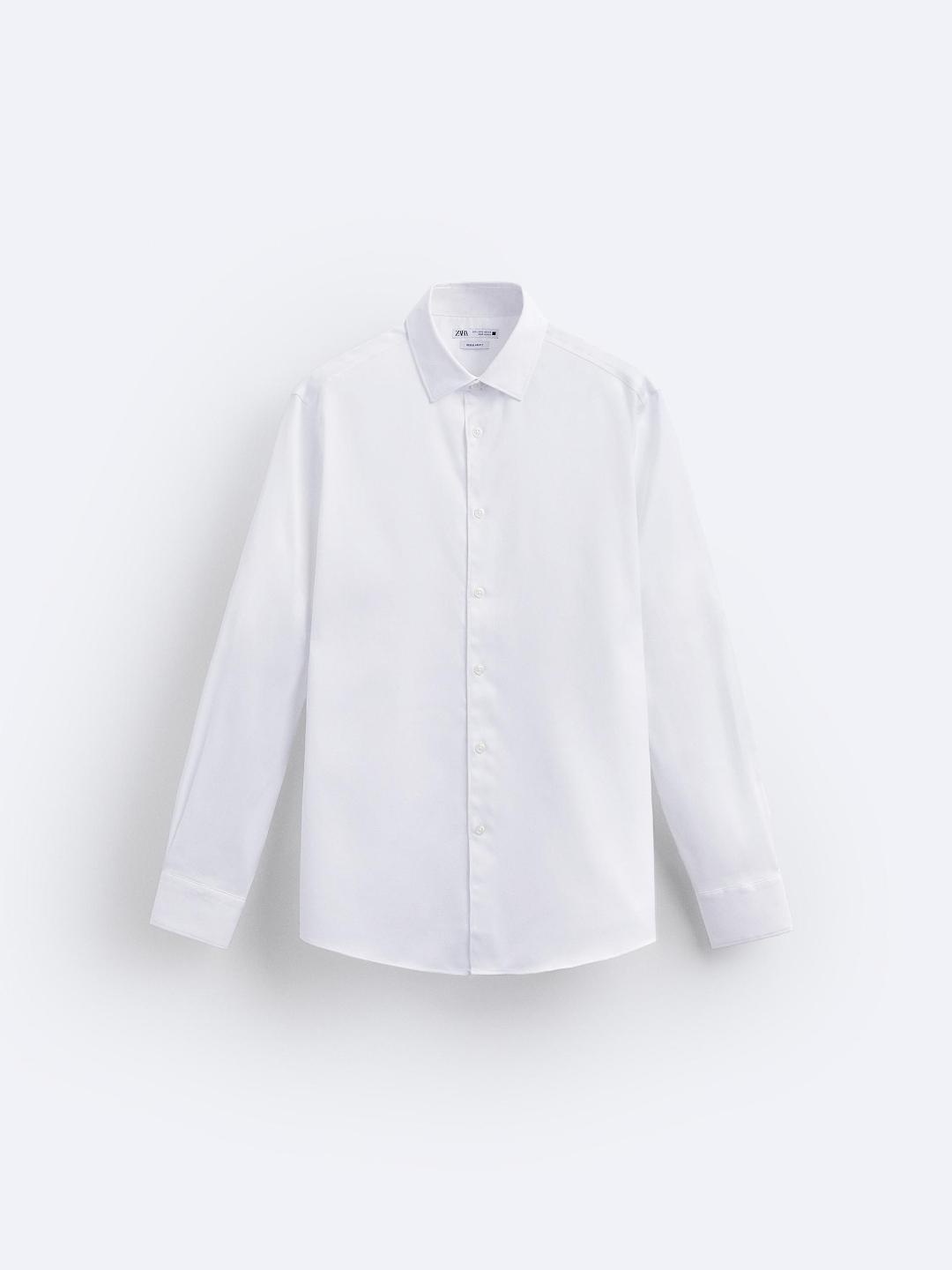 

ZARA Men White Shirts