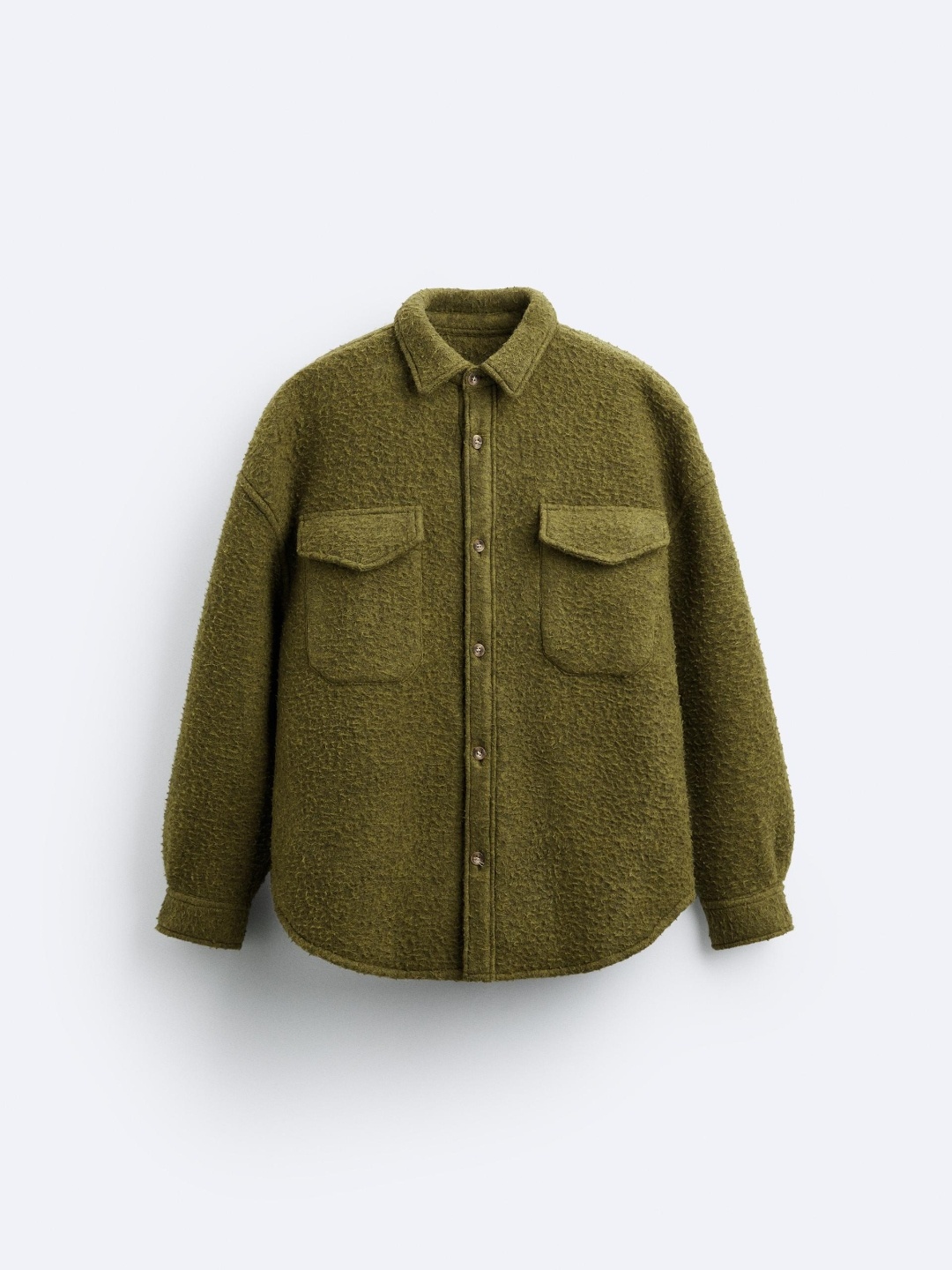 

ZARA Men Green Shirts