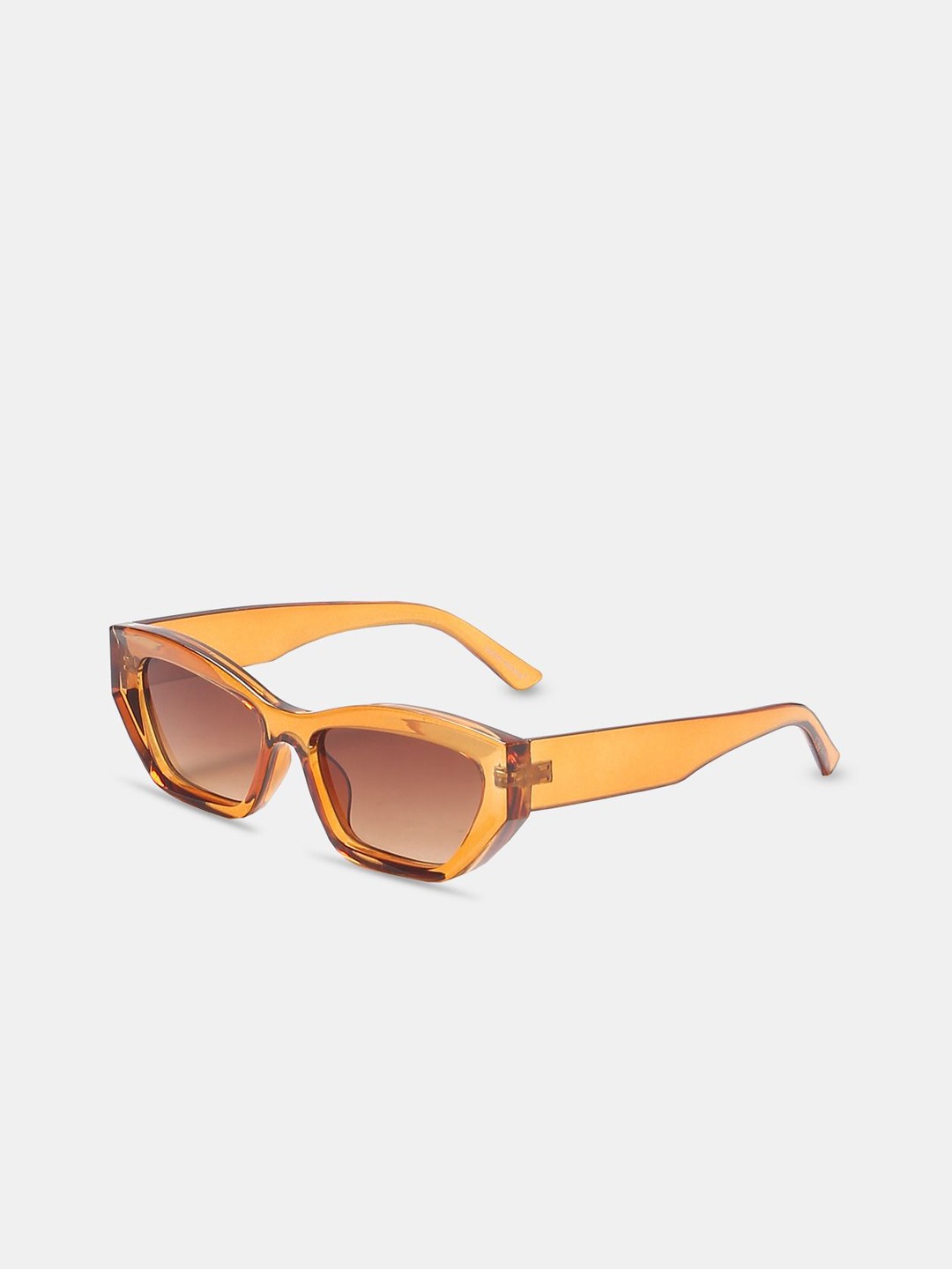 

Vero Moda Women Cateye Sunglasses with UV Protected Lens 9008756001, Brown