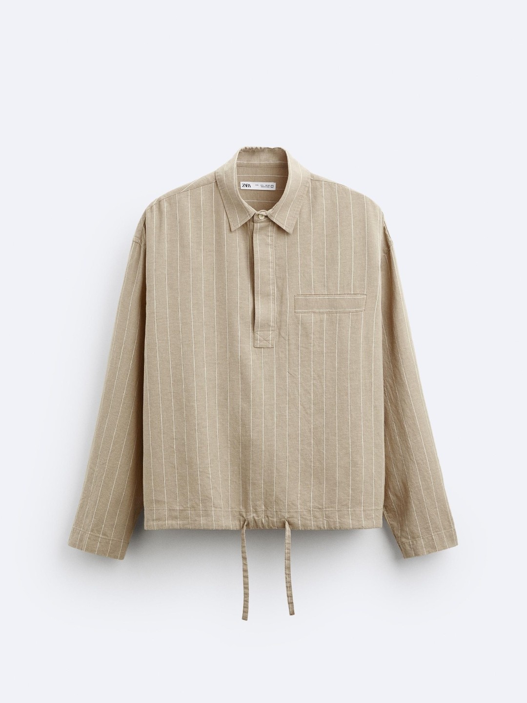 

ZARA Men Beige Shirts