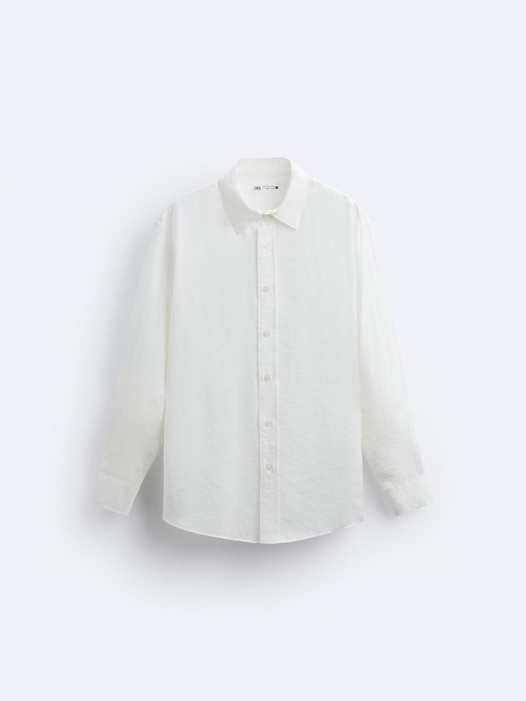 

ZARA Men White Shirts