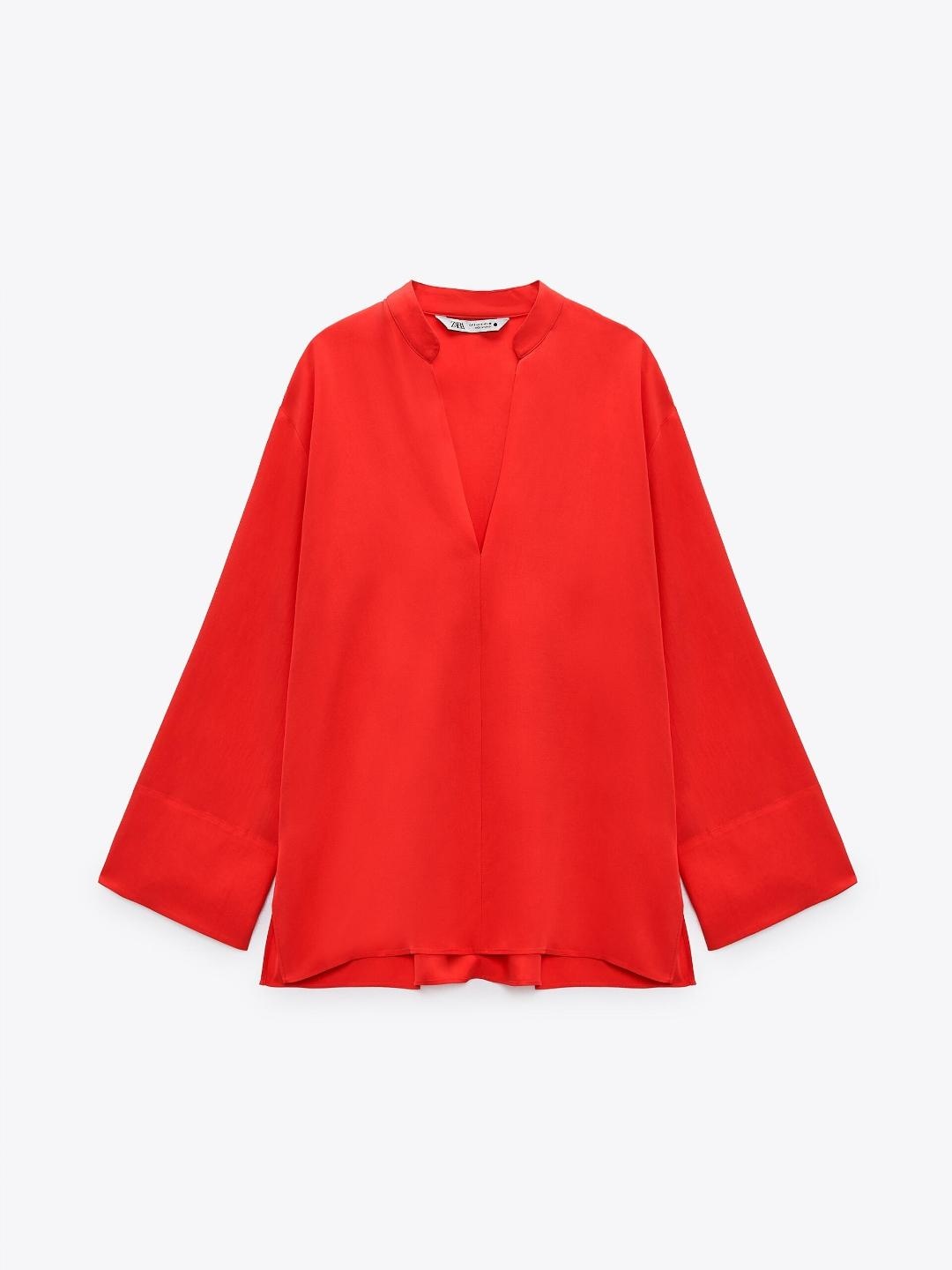 

ZARA Women Coral Shirts