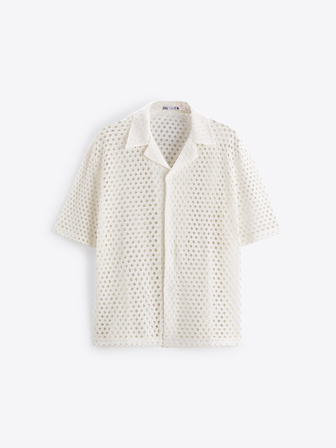 

ZARA Men White Shirts
