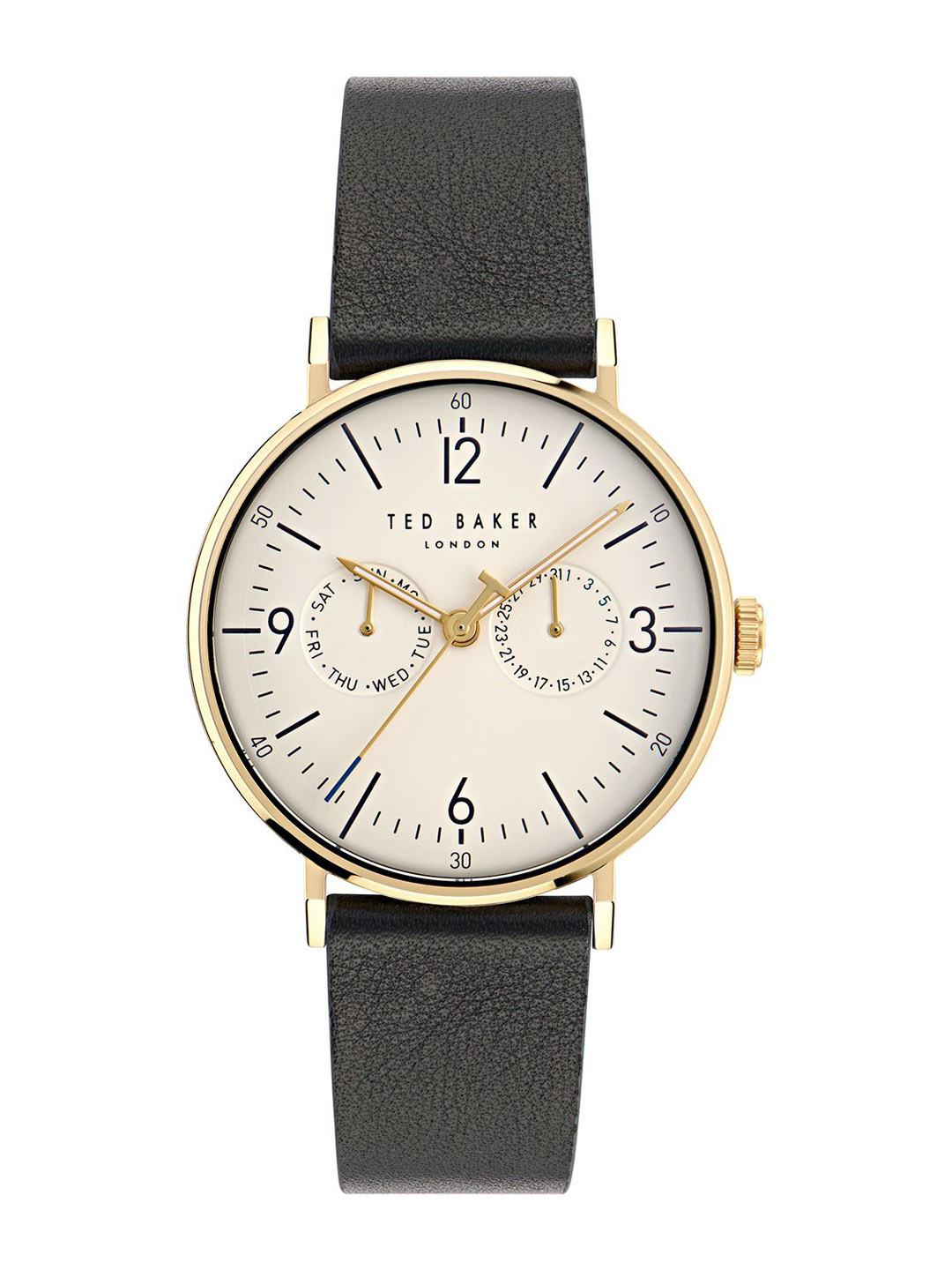 

Ted Baker Men Dial & Leather Straps Analogue Watch BKPPGF4019I, Cream