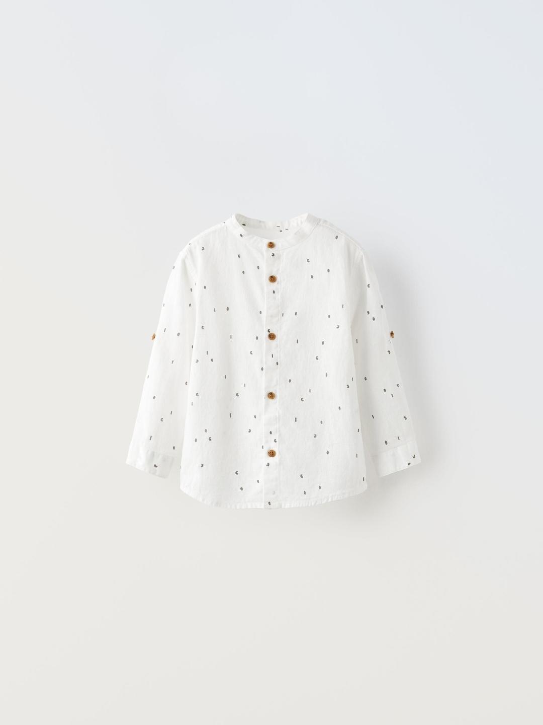 

ZARA Unisex White Shirts
