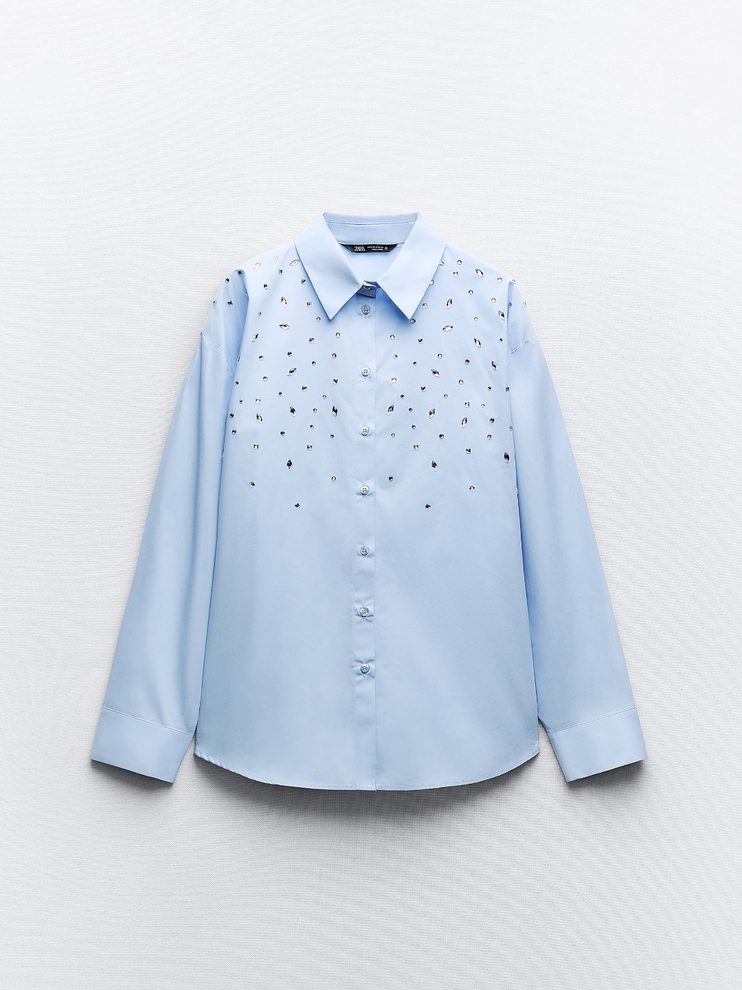 

ZARA Women Blue Shirts