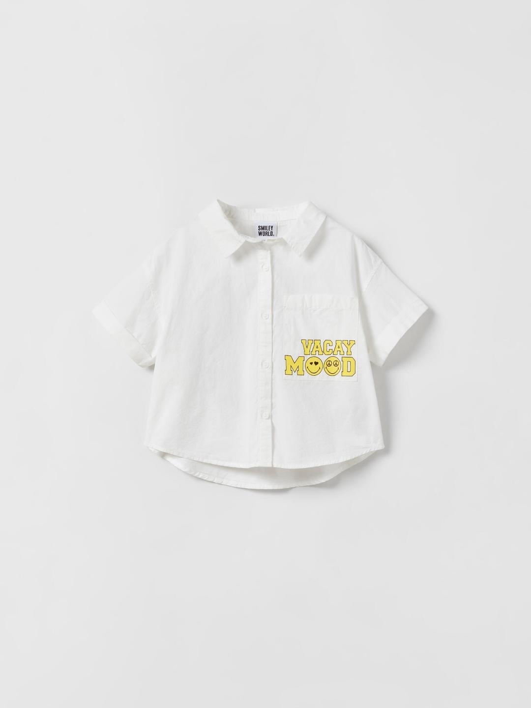 

ZARA Girls White Shirts