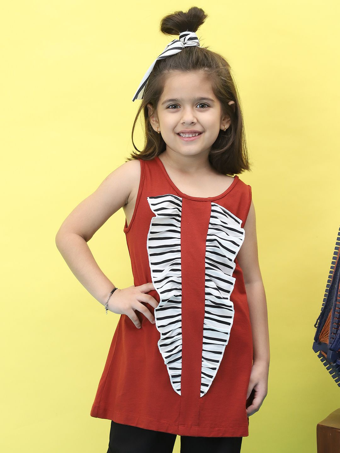 

Baawri Girls Top, Tan