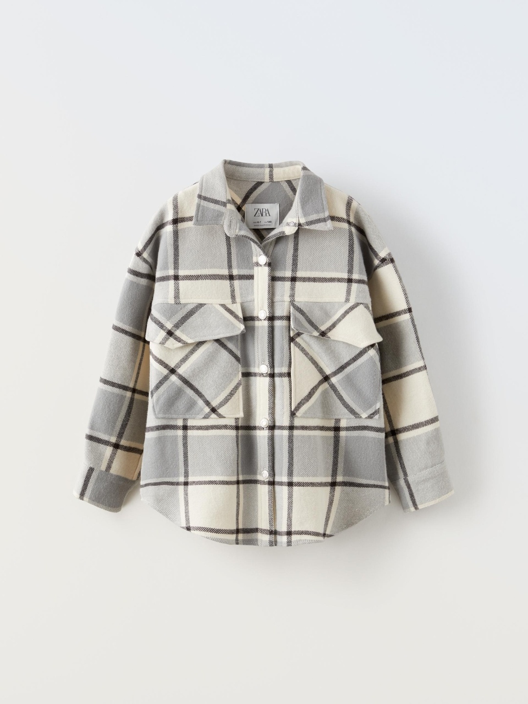 

ZARA Girls Grey Shirts