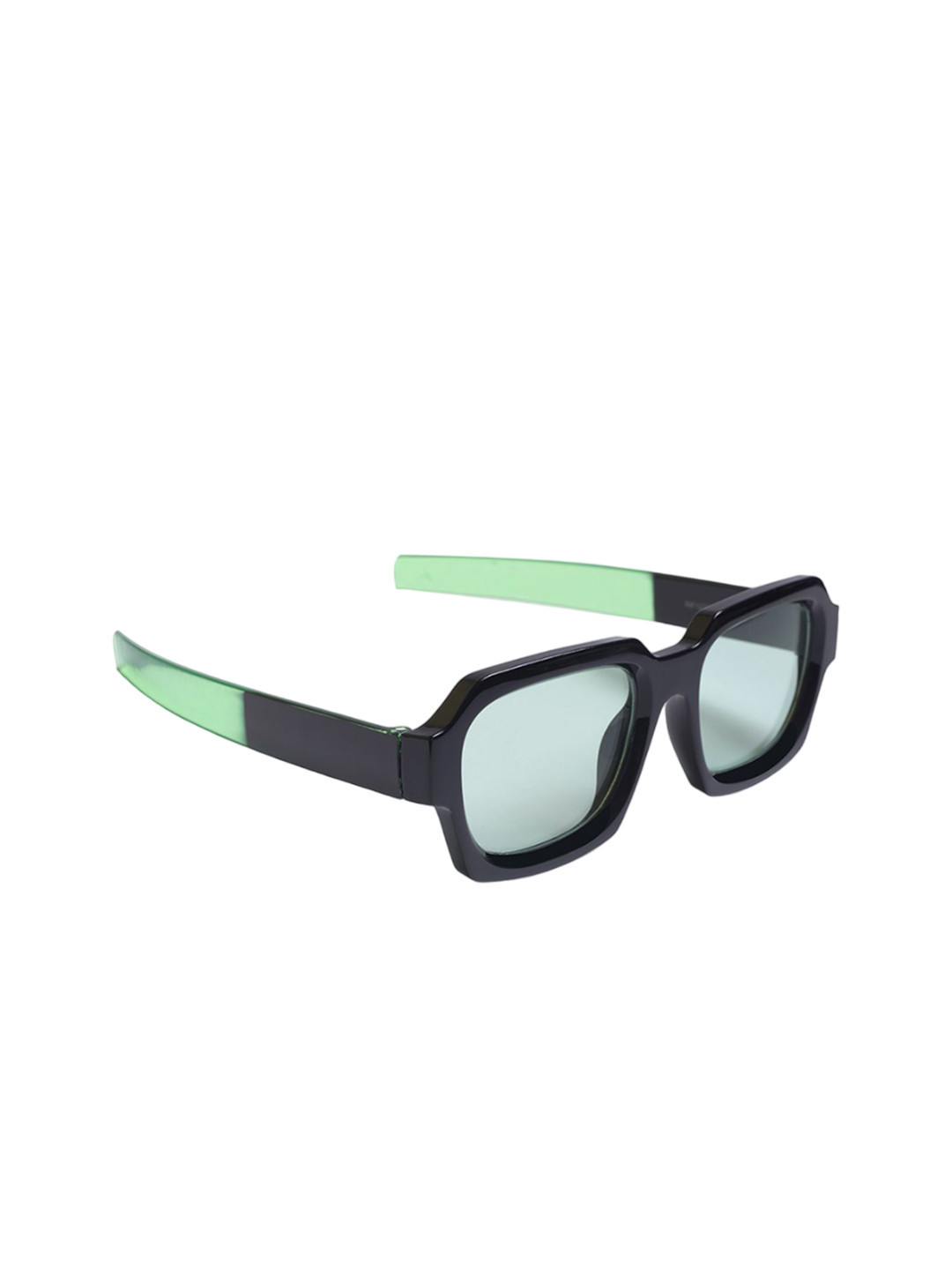 

DIMEH Unisex Oversized Sunglasses with UV Protected Lens SG-227, Green